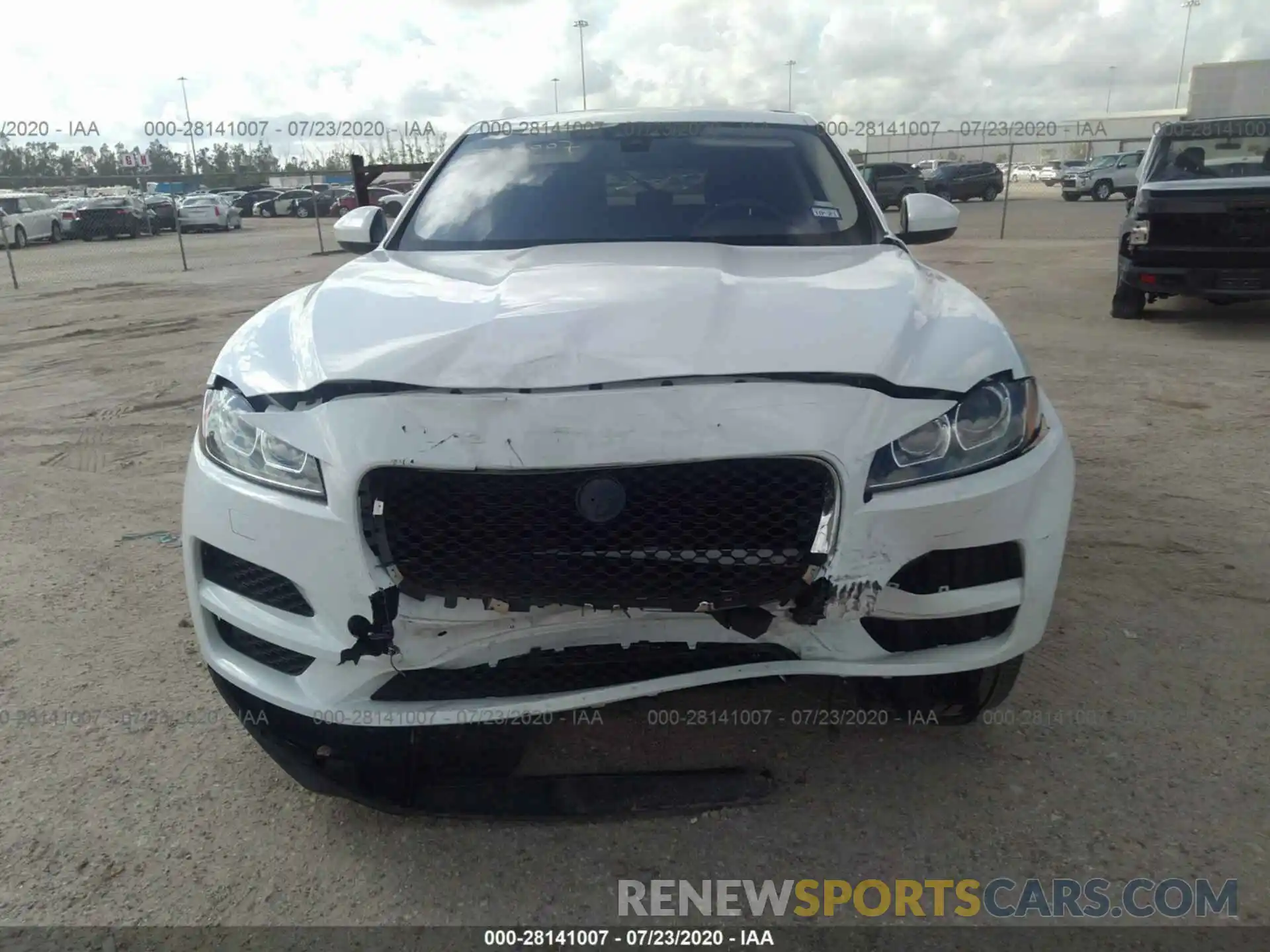 6 Photograph of a damaged car SADCK2GX6LA634681 JAGUAR F-PACE 2020