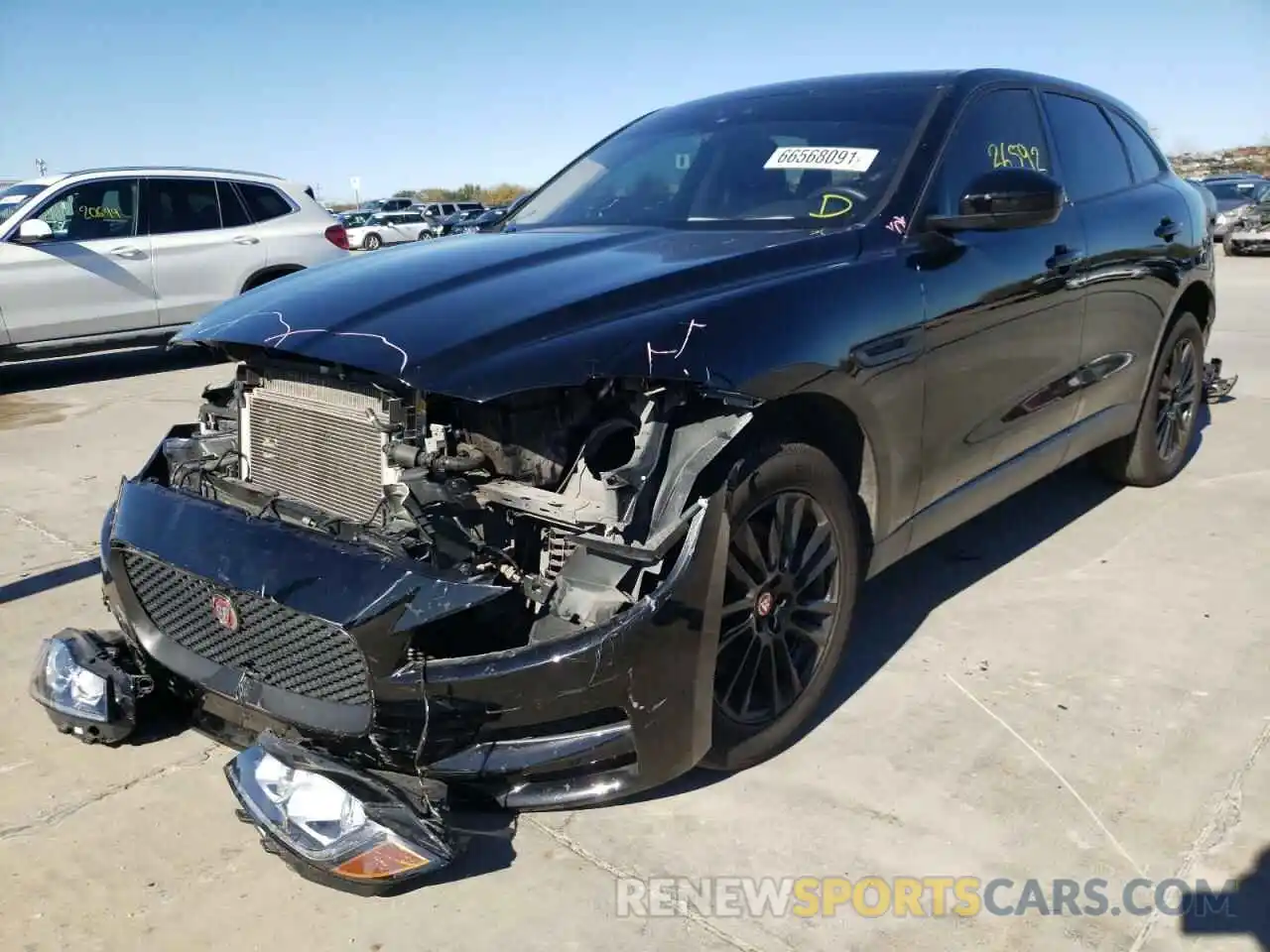 2 Photograph of a damaged car SADCK2GX6LA637886 JAGUAR F-PACE 2020