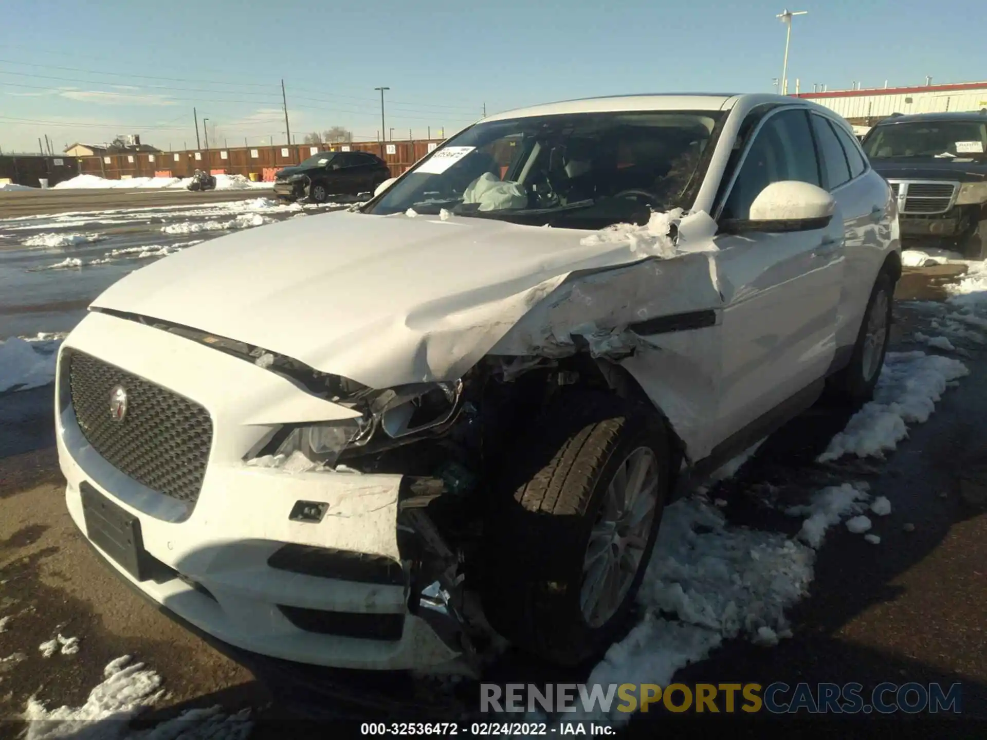 2 Photograph of a damaged car SADCK2GX6LA638407 JAGUAR F-PACE 2020