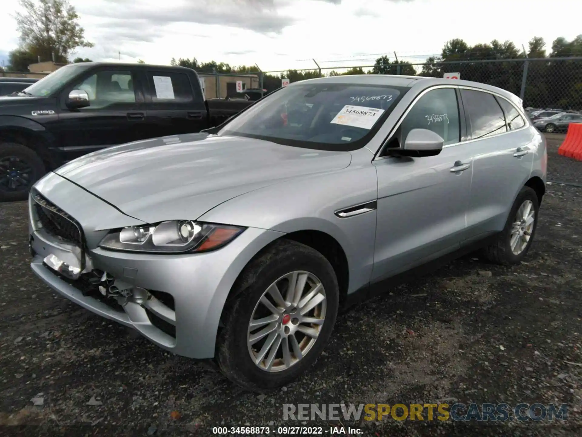 2 Photograph of a damaged car SADCK2GX6LA642926 JAGUAR F-PACE 2020