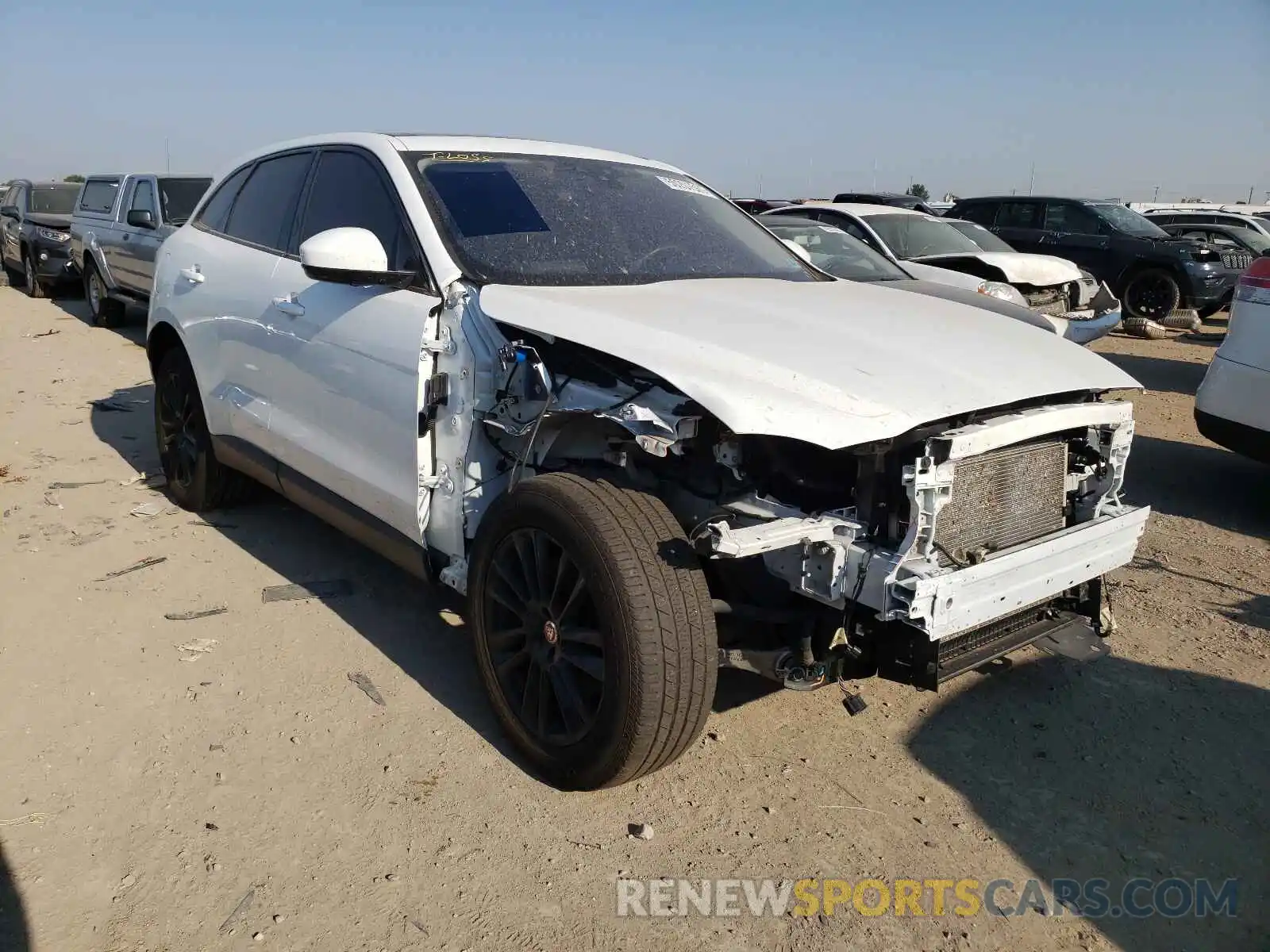 1 Photograph of a damaged car SADCK2GX7LA631756 JAGUAR F-PACE 2020