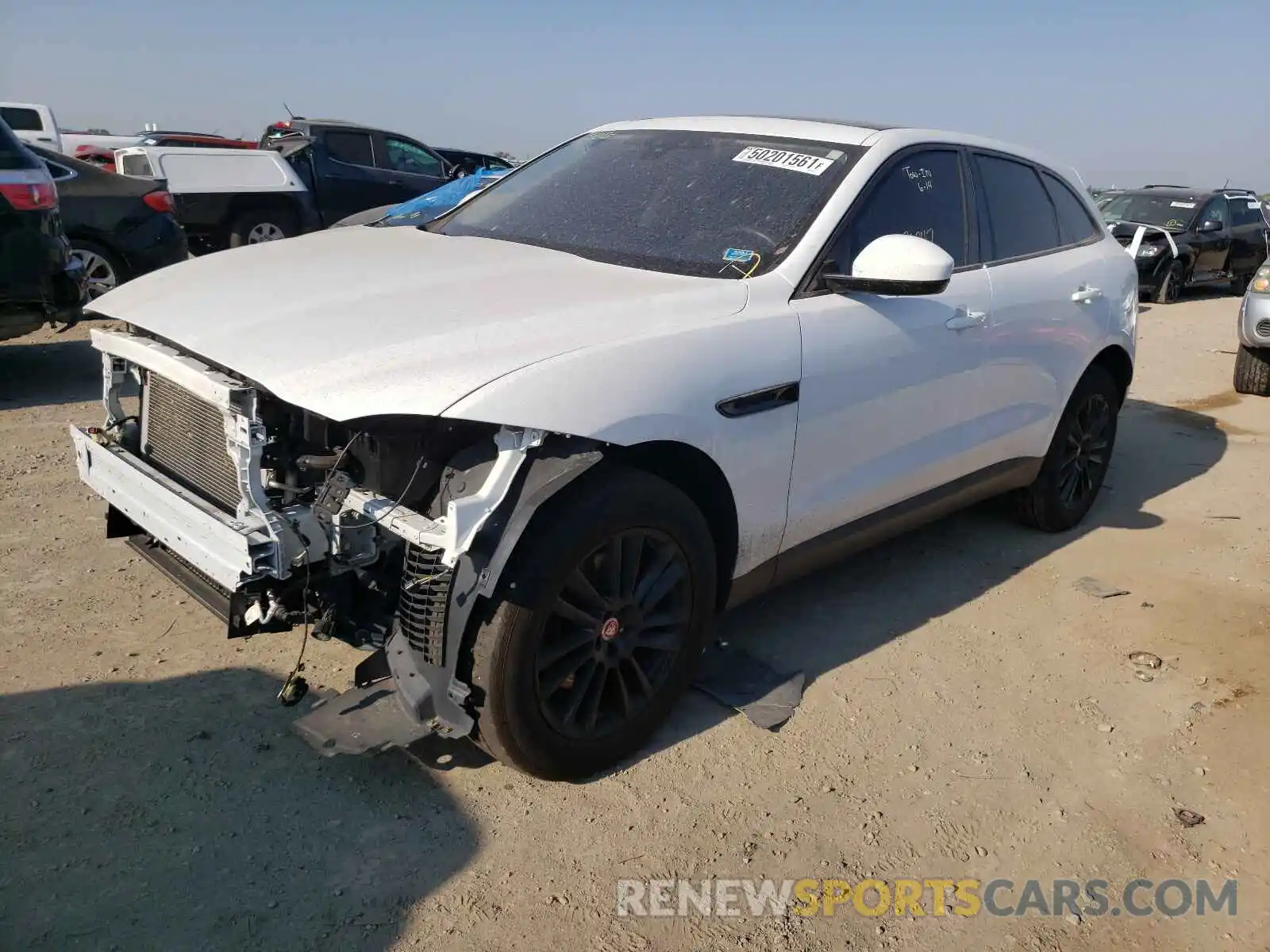 2 Фотография поврежденного автомобиля SADCK2GX7LA631756 JAGUAR F-PACE 2020