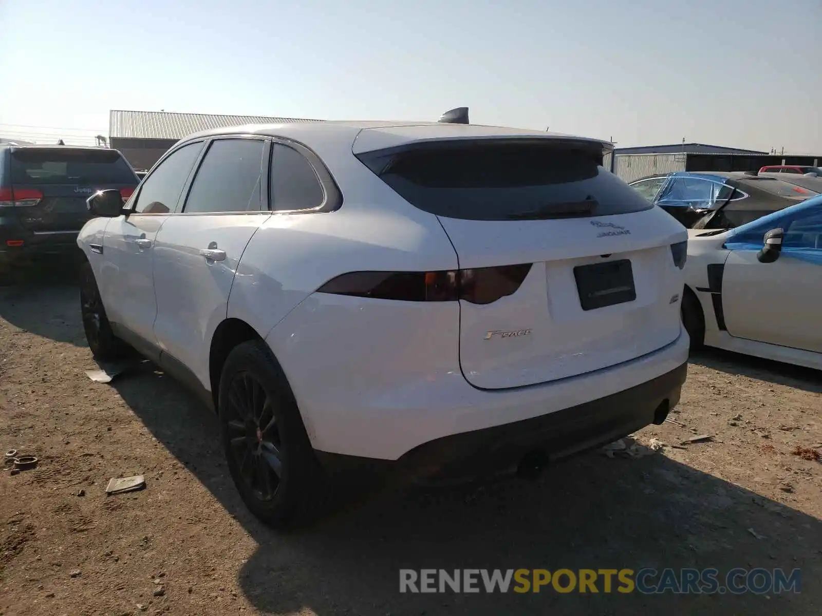 3 Фотография поврежденного автомобиля SADCK2GX7LA631756 JAGUAR F-PACE 2020