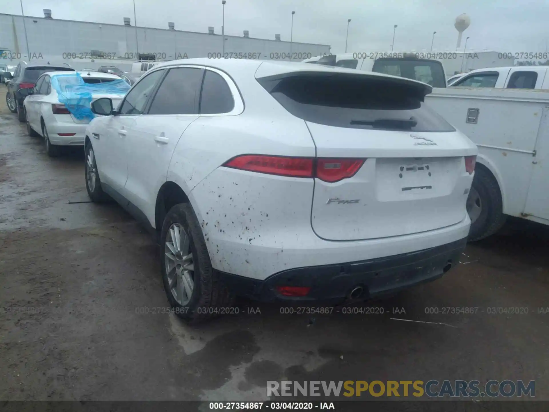 3 Фотография поврежденного автомобиля SADCK2GX7LA633989 JAGUAR F-PACE 2020