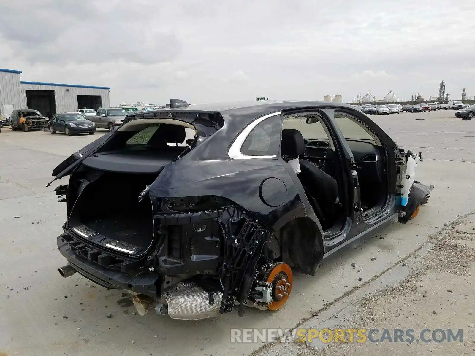 4 Photograph of a damaged car SADCK2GX7LA638383 JAGUAR F-PACE 2020