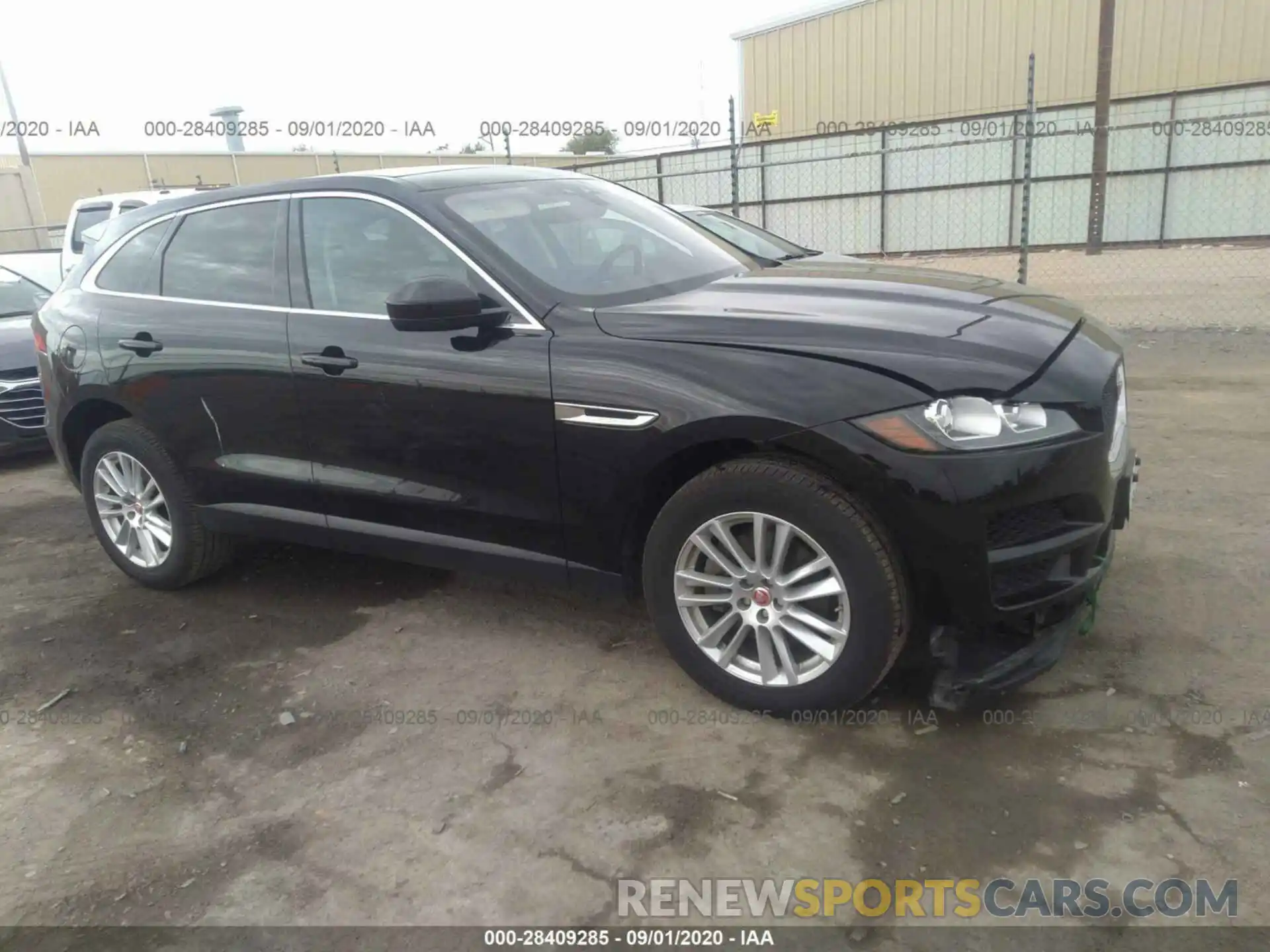 1 Photograph of a damaged car SADCK2GX7LA638898 JAGUAR F-PACE 2020