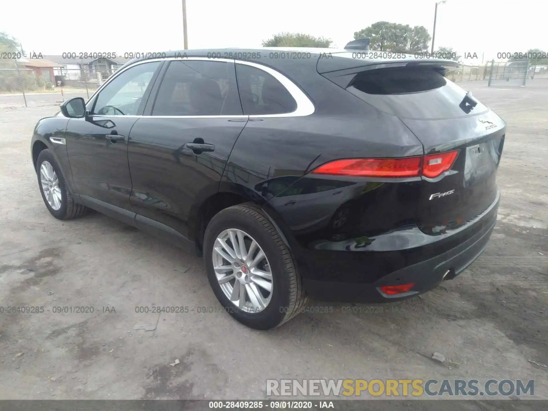 3 Photograph of a damaged car SADCK2GX7LA638898 JAGUAR F-PACE 2020