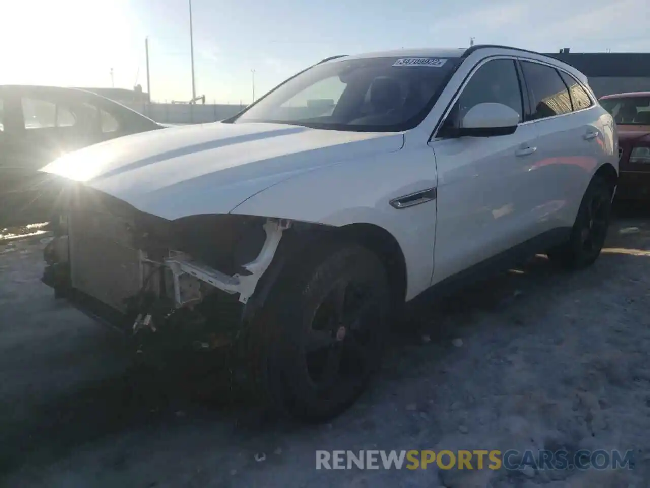 2 Photograph of a damaged car SADCK2GX8LA623732 JAGUAR F-PACE 2020