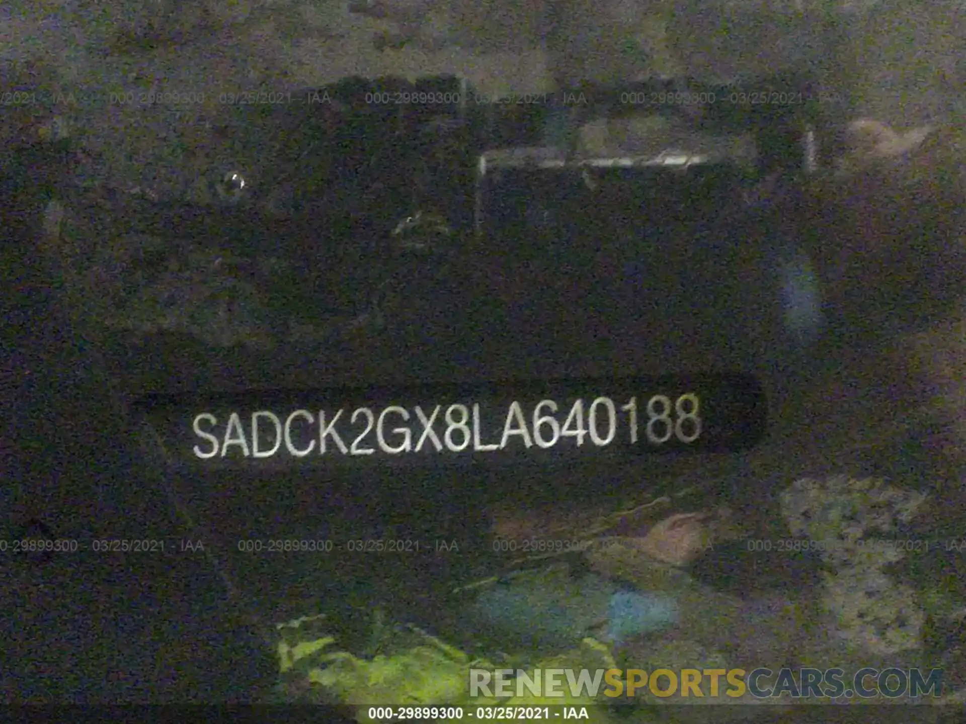 9 Photograph of a damaged car SADCK2GX8LA640188 JAGUAR F-PACE 2020