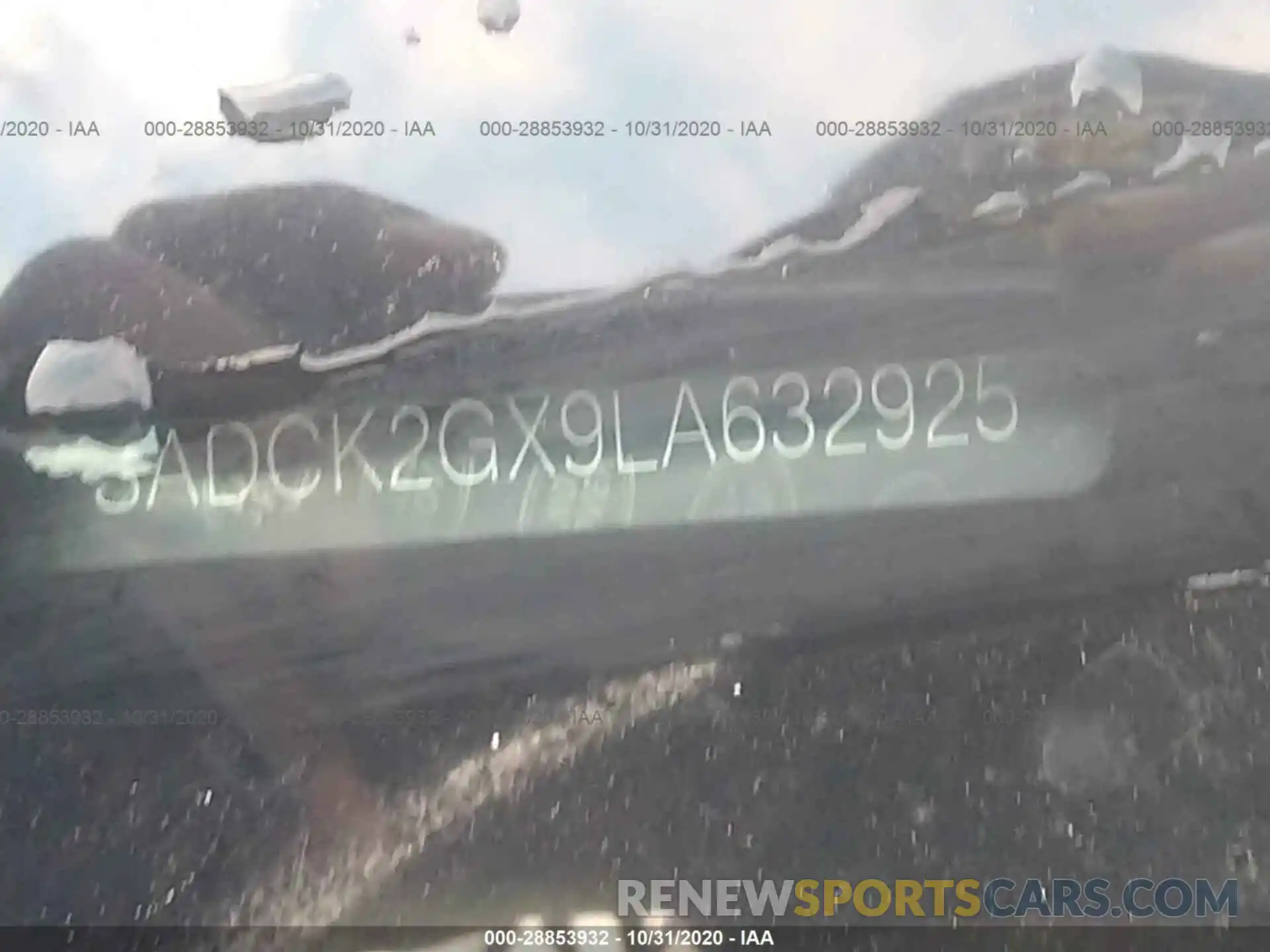 9 Photograph of a damaged car SADCK2GX9LA632925 JAGUAR F-PACE 2020