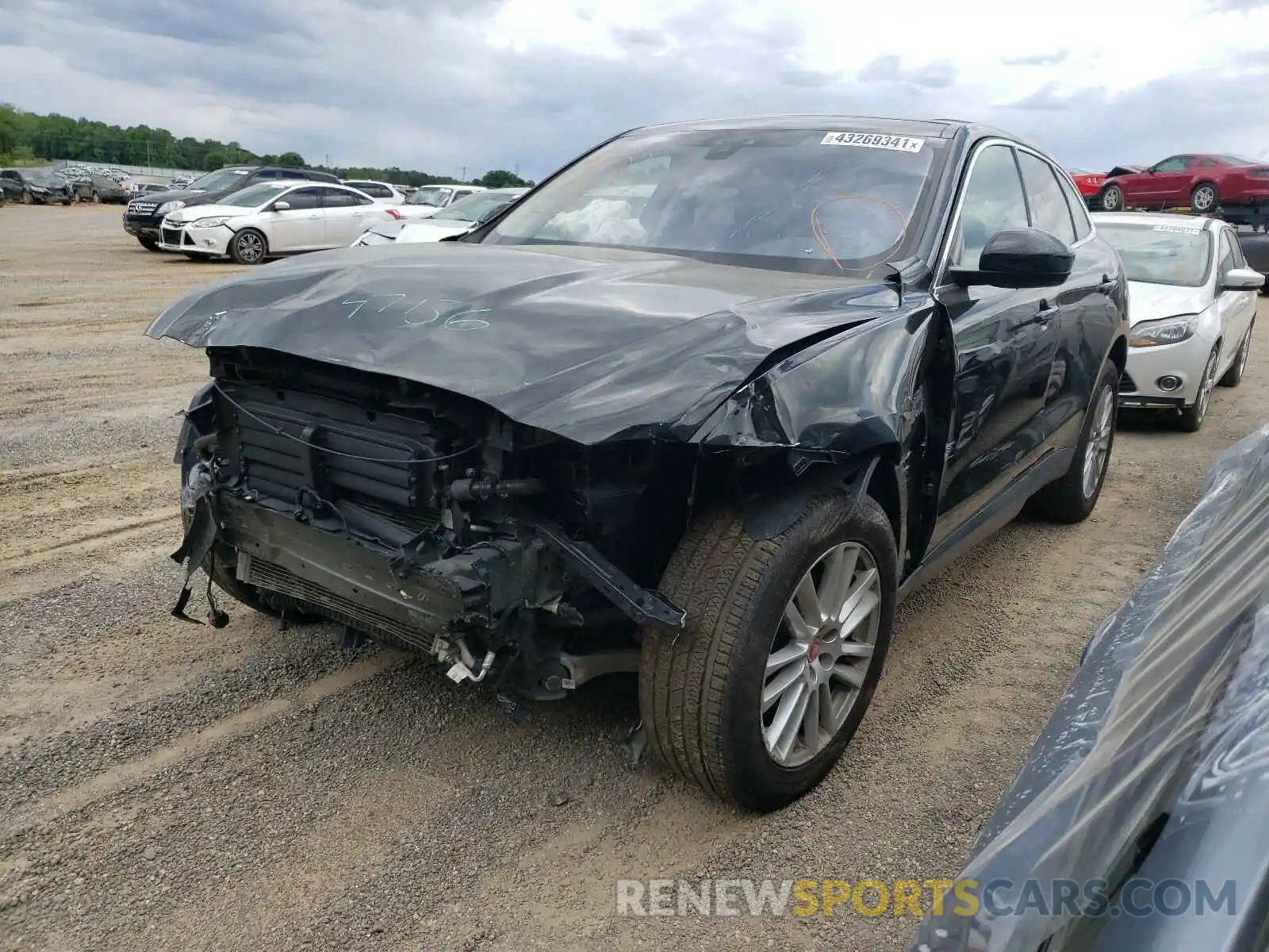 2 Photograph of a damaged car SADCK2GX9LA634772 JAGUAR F-PACE 2020