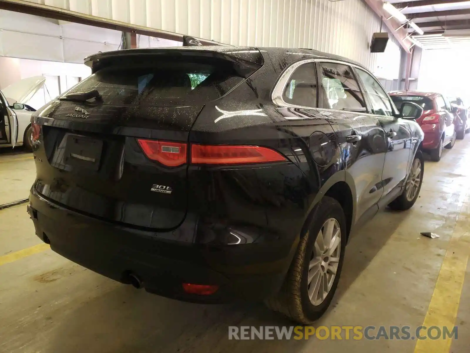 4 Фотография поврежденного автомобиля SADCK2GX9LA634772 JAGUAR F-PACE 2020