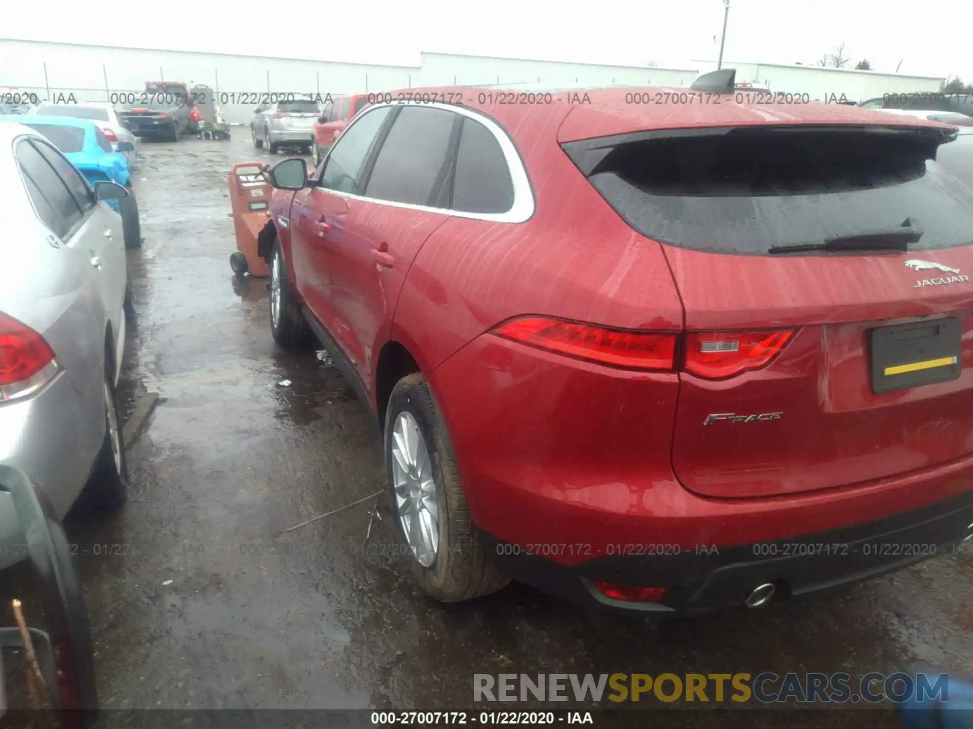 3 Фотография поврежденного автомобиля SADCK2GX9LA638188 JAGUAR F-PACE 2020