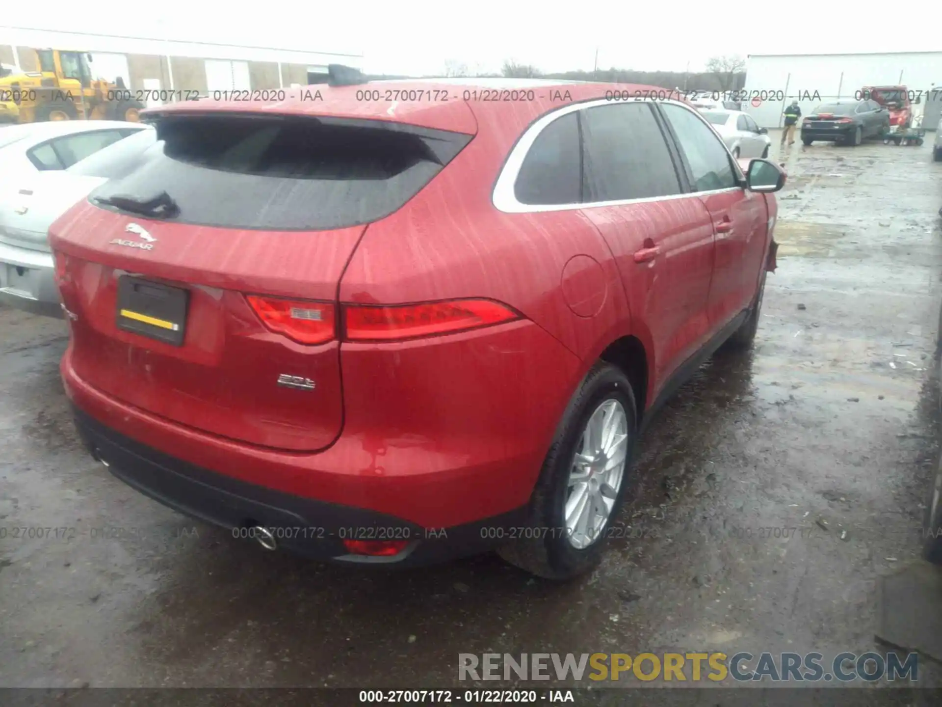 4 Фотография поврежденного автомобиля SADCK2GX9LA638188 JAGUAR F-PACE 2020