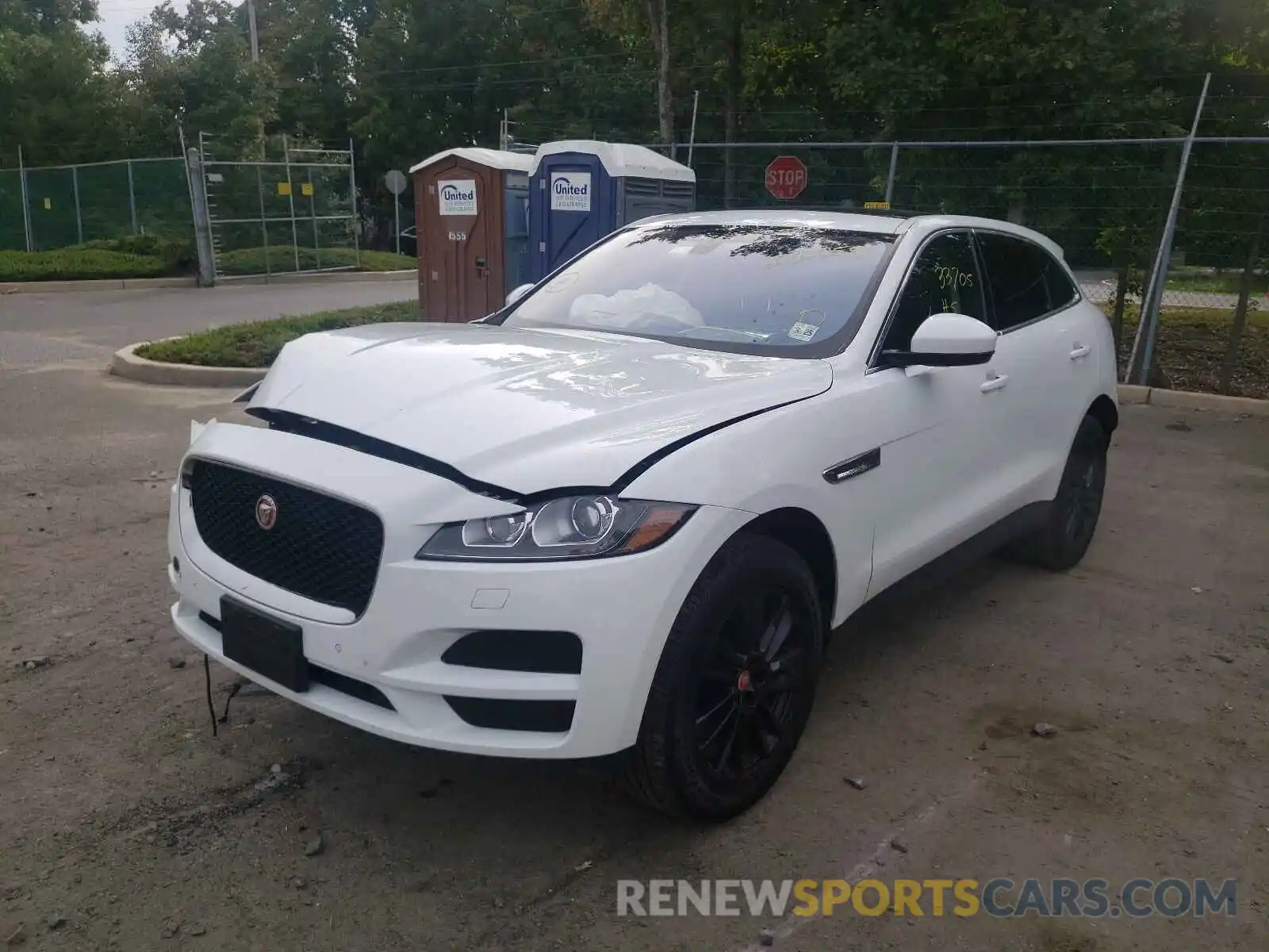 2 Photograph of a damaged car SADCK2GX9LA638871 JAGUAR F-PACE 2020