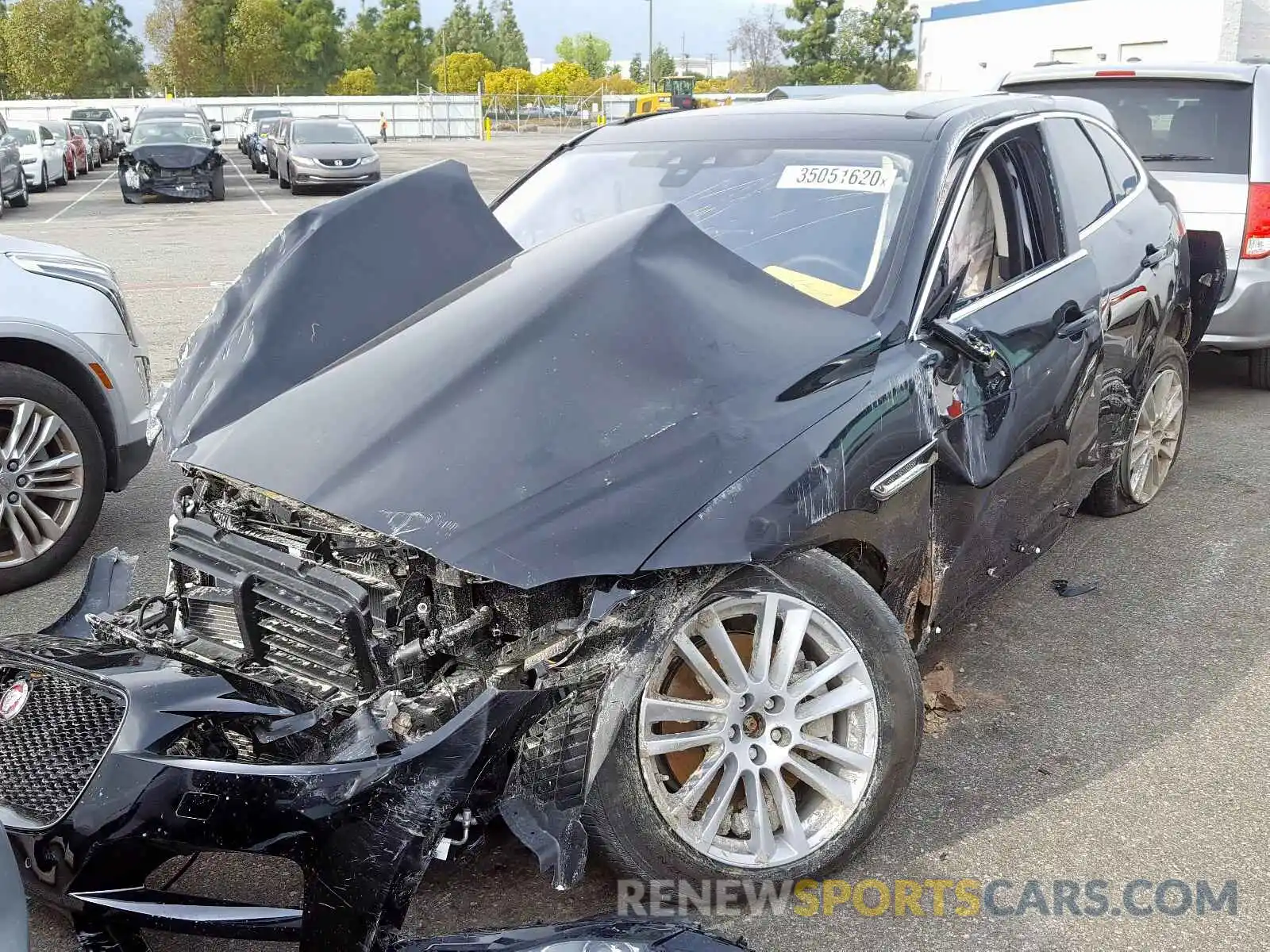 2 Photograph of a damaged car SADCK2GX9LA640054 JAGUAR F-PACE 2020