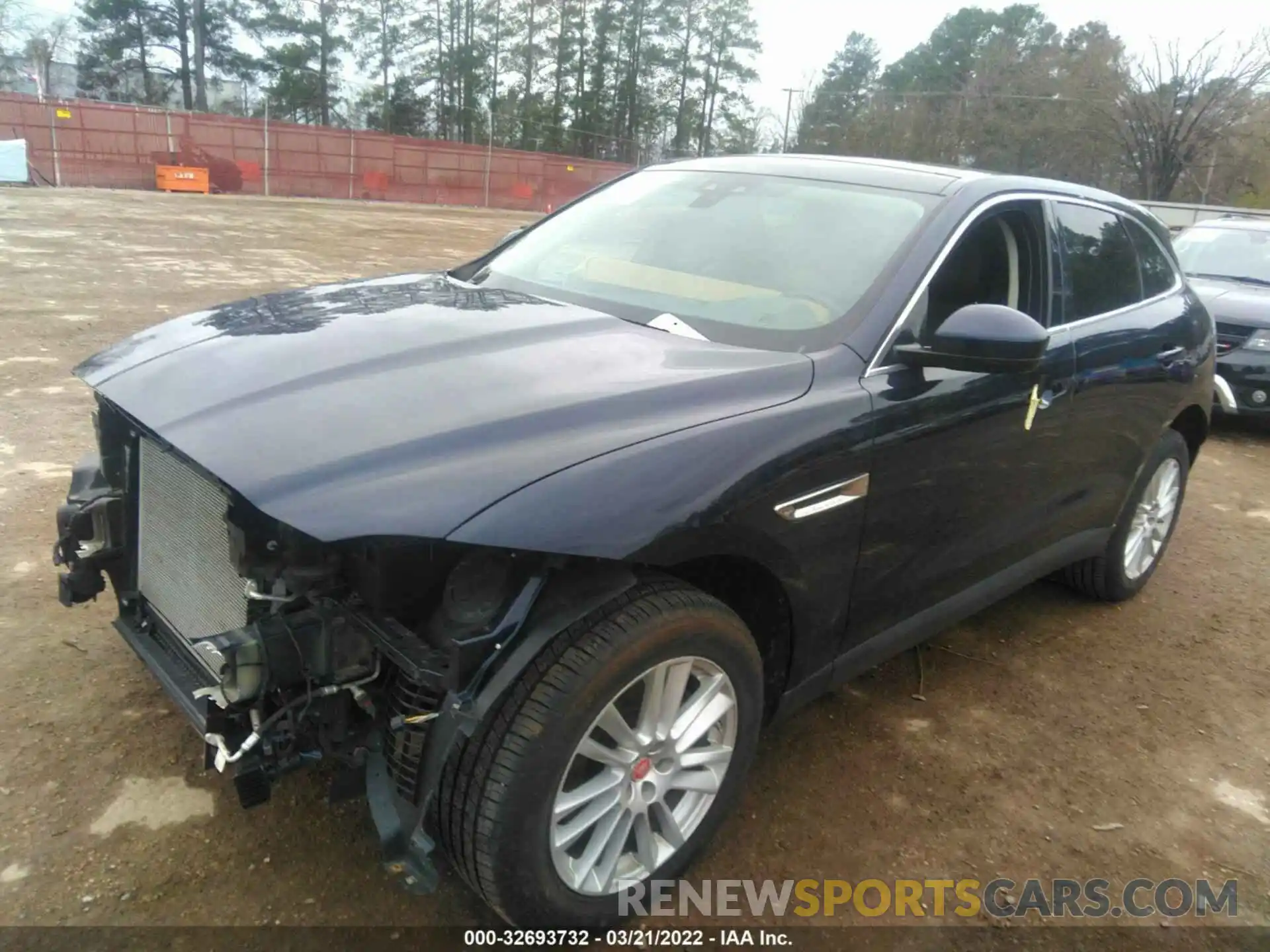 2 Photograph of a damaged car SADCK2GX9LA640457 JAGUAR F-PACE 2020