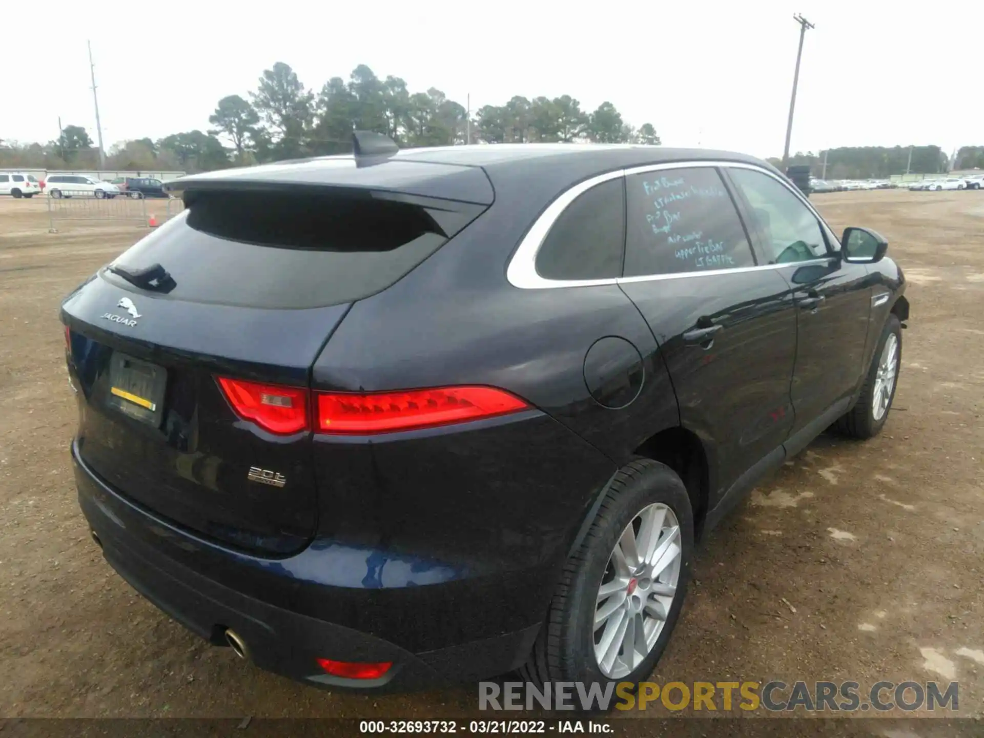 4 Фотография поврежденного автомобиля SADCK2GX9LA640457 JAGUAR F-PACE 2020