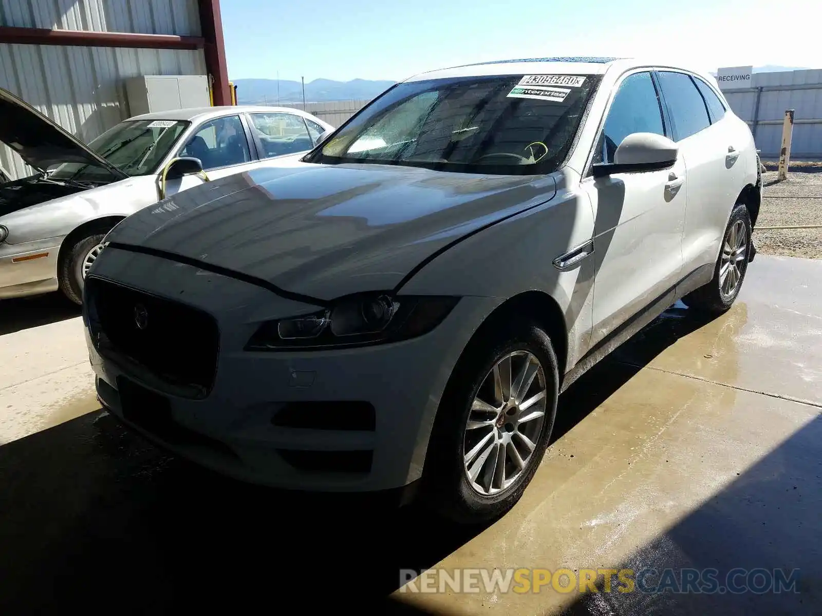 2 Фотография поврежденного автомобиля SADCK2GX9LA642922 JAGUAR F-PACE 2020