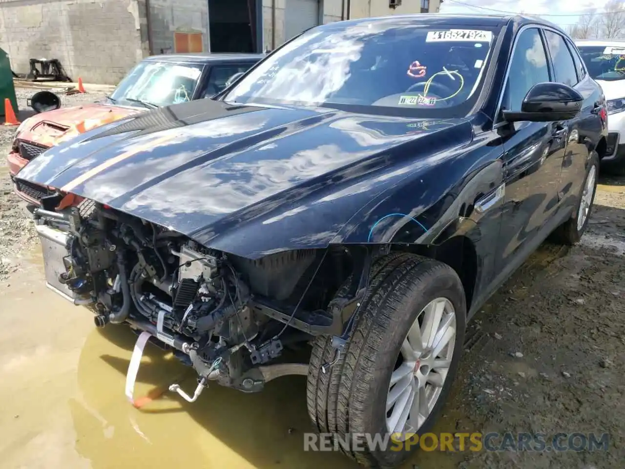 2 Photograph of a damaged car SADCK2GXXLA632609 JAGUAR F-PACE 2020