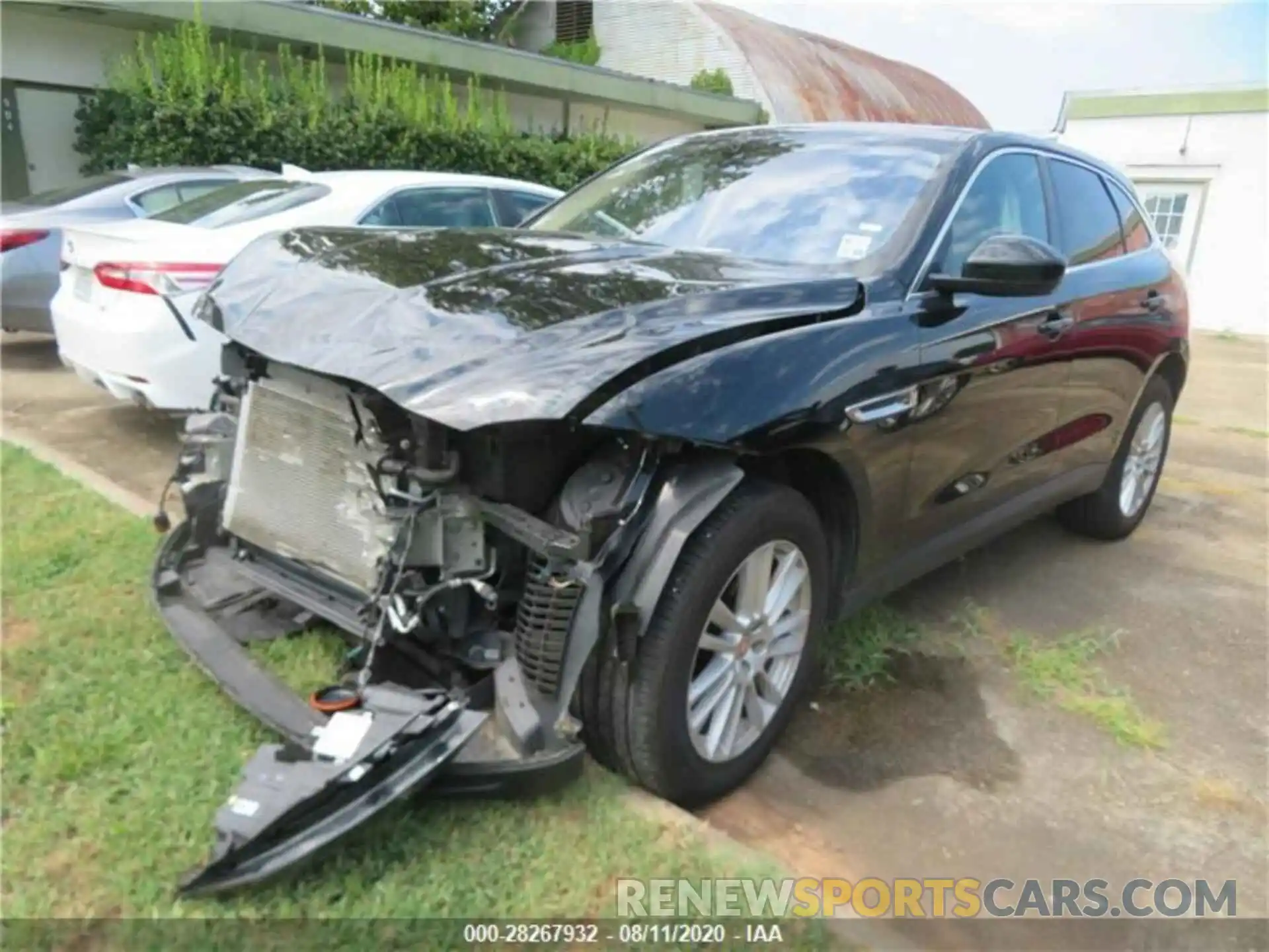 4 Фотография поврежденного автомобиля SADCK2GXXLA633775 JAGUAR F-PACE 2020
