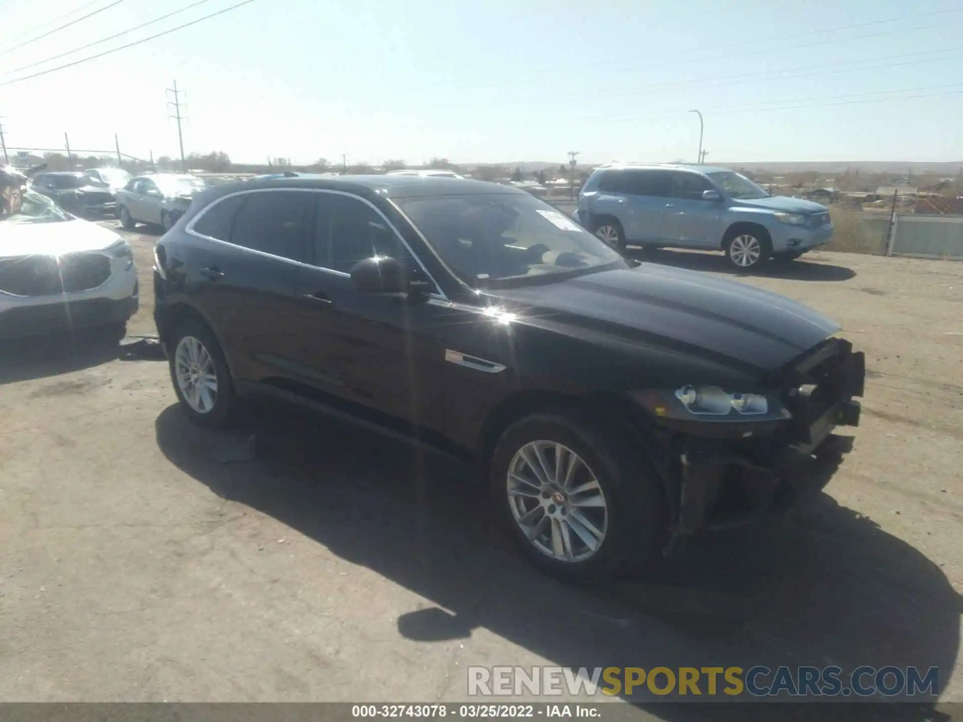 1 Фотография поврежденного автомобиля SADCK2GXXLA638409 JAGUAR F-PACE 2020