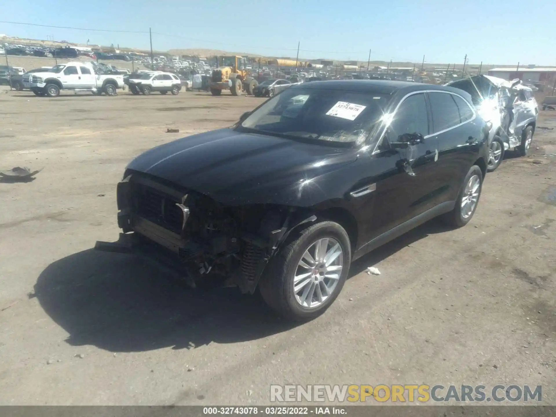 2 Фотография поврежденного автомобиля SADCK2GXXLA638409 JAGUAR F-PACE 2020