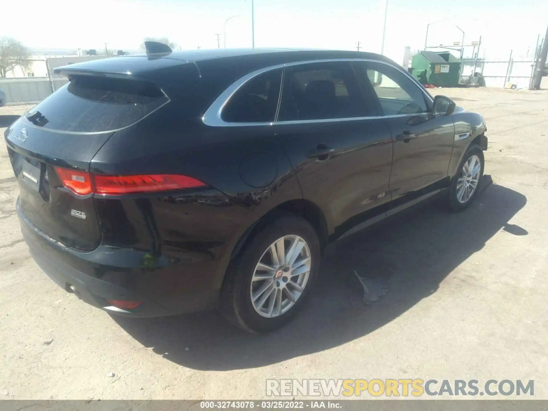 4 Фотография поврежденного автомобиля SADCK2GXXLA638409 JAGUAR F-PACE 2020