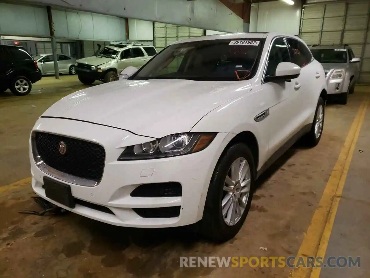 2 Фотография поврежденного автомобиля SADCK2GXXLA638474 JAGUAR F-PACE 2020