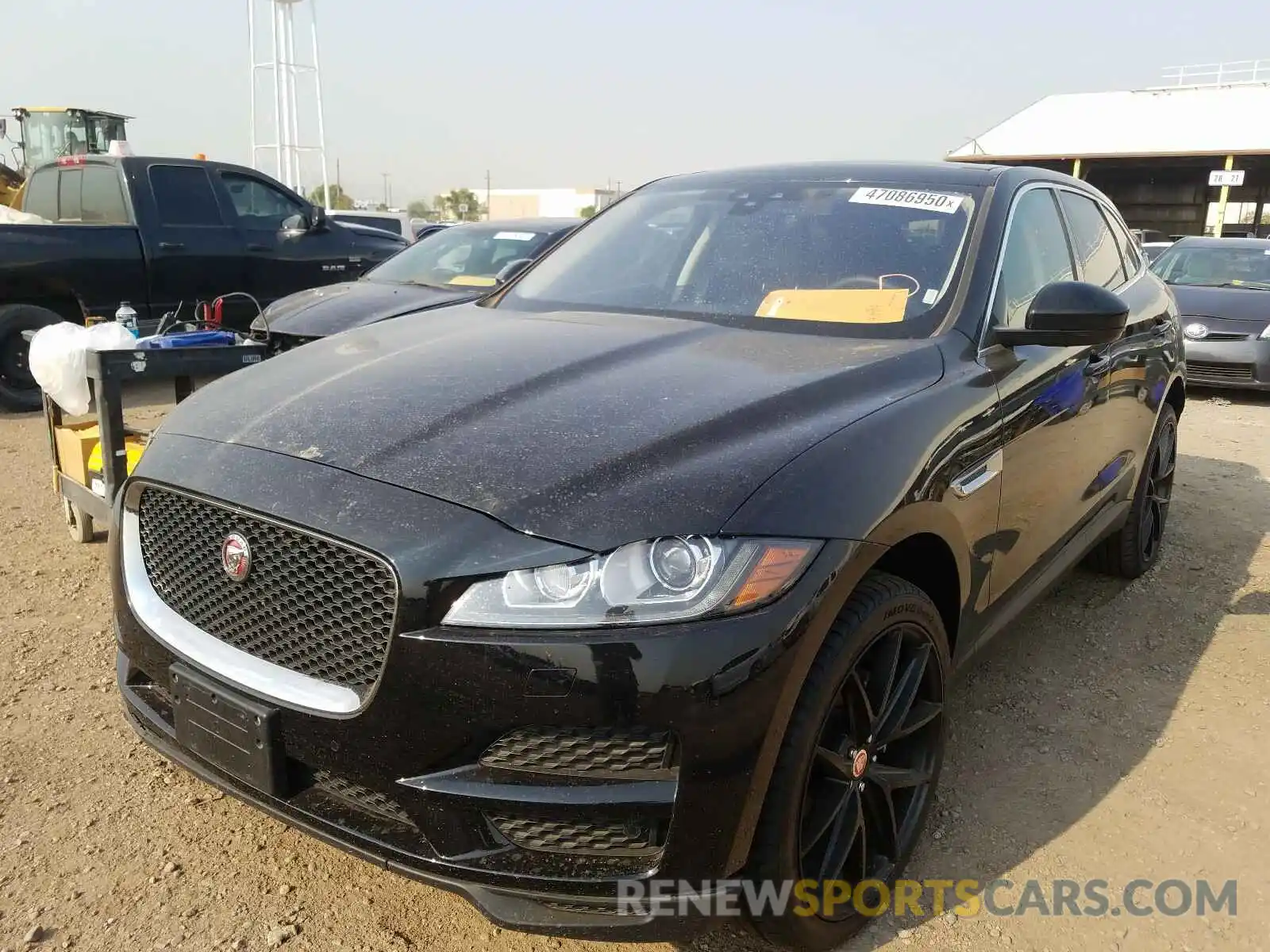 2 Фотография поврежденного автомобиля SADCK2GXXLA638832 JAGUAR F-PACE 2020