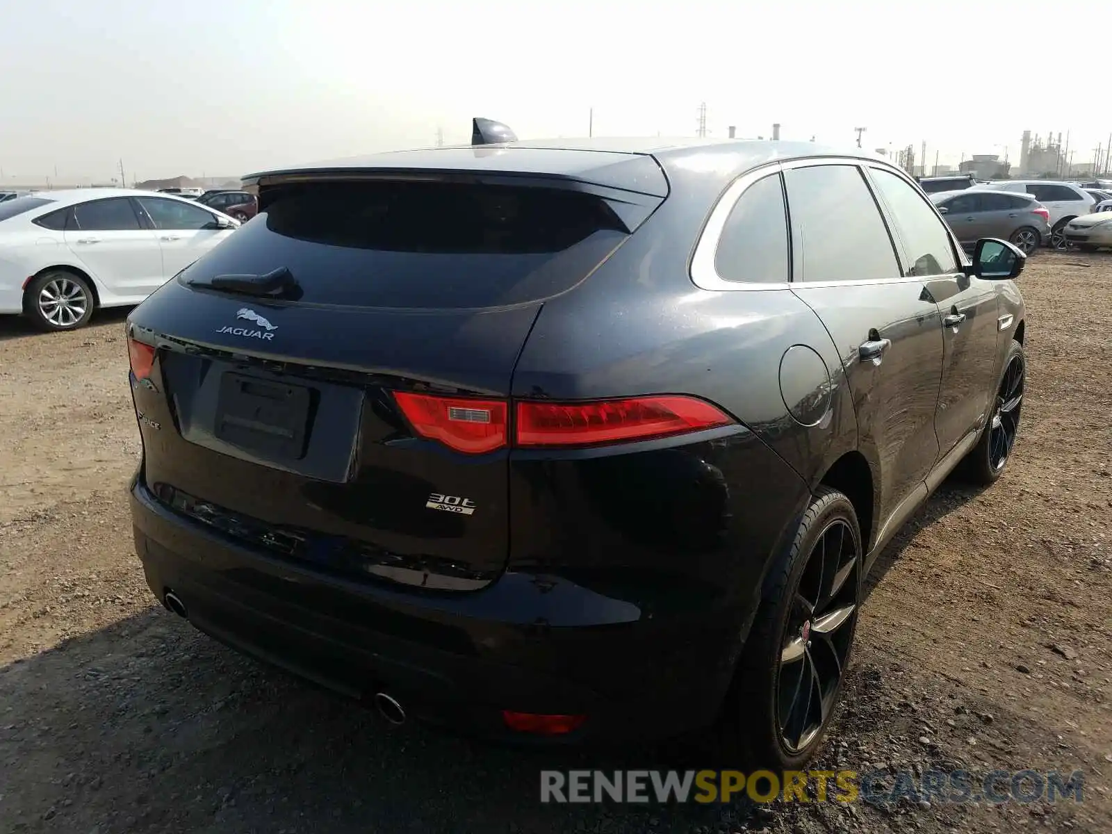 4 Фотография поврежденного автомобиля SADCK2GXXLA638832 JAGUAR F-PACE 2020