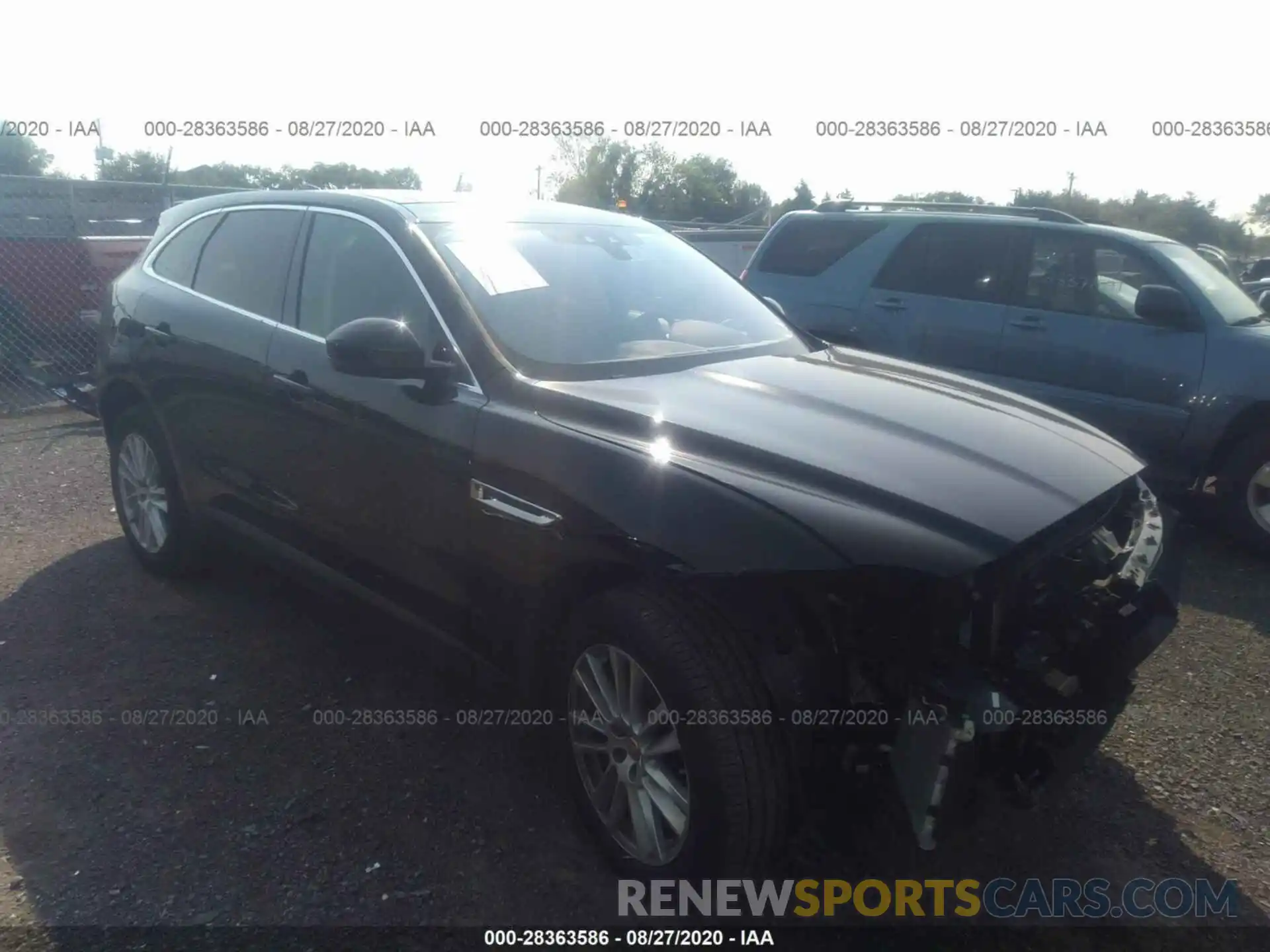 1 Photograph of a damaged car SADCK2GXXLA640158 JAGUAR F-PACE 2020