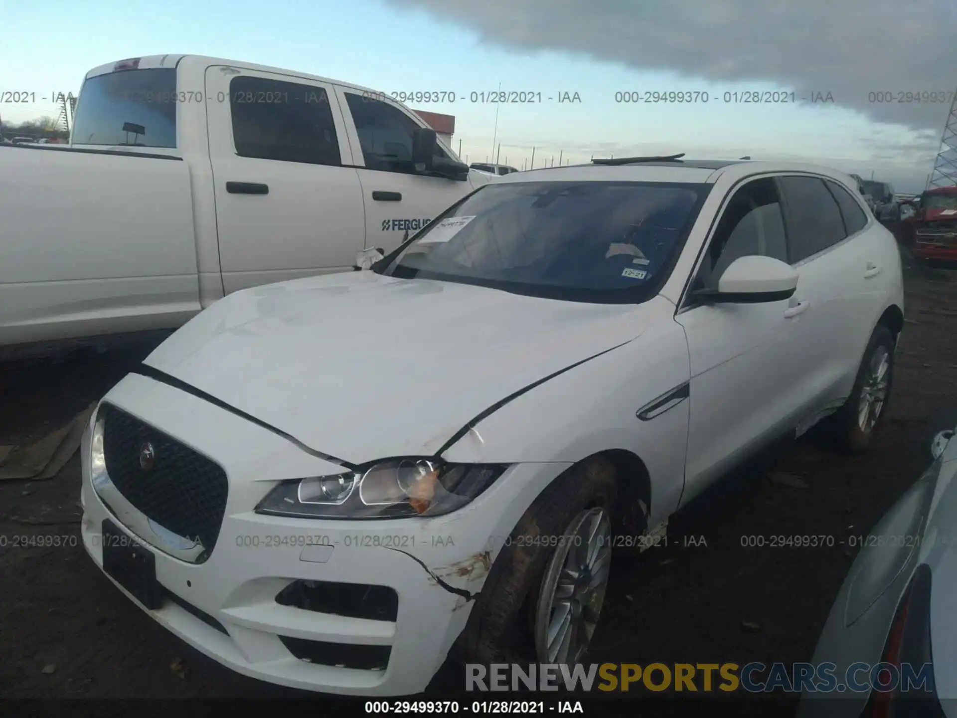 2 Photograph of a damaged car SADCK2GXXLA641021 JAGUAR F-PACE 2020