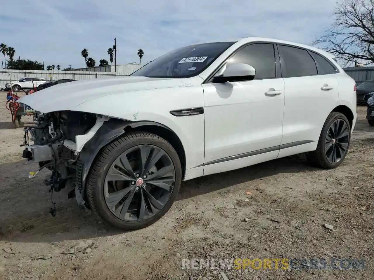 1 Photograph of a damaged car SADCL2FX1LA632545 JAGUAR F-PACE 2020