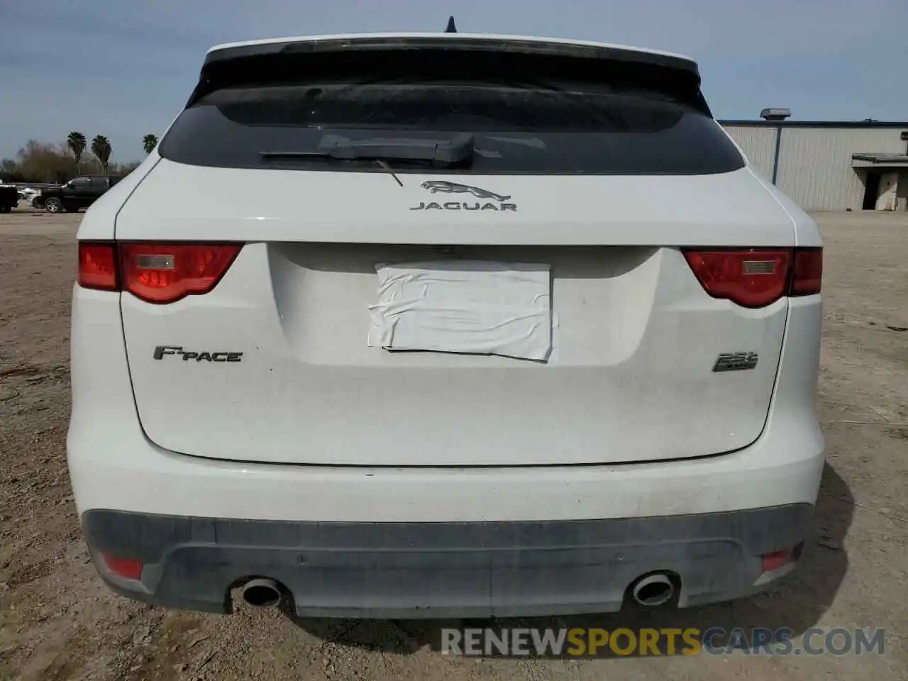 6 Photograph of a damaged car SADCL2FX1LA632545 JAGUAR F-PACE 2020