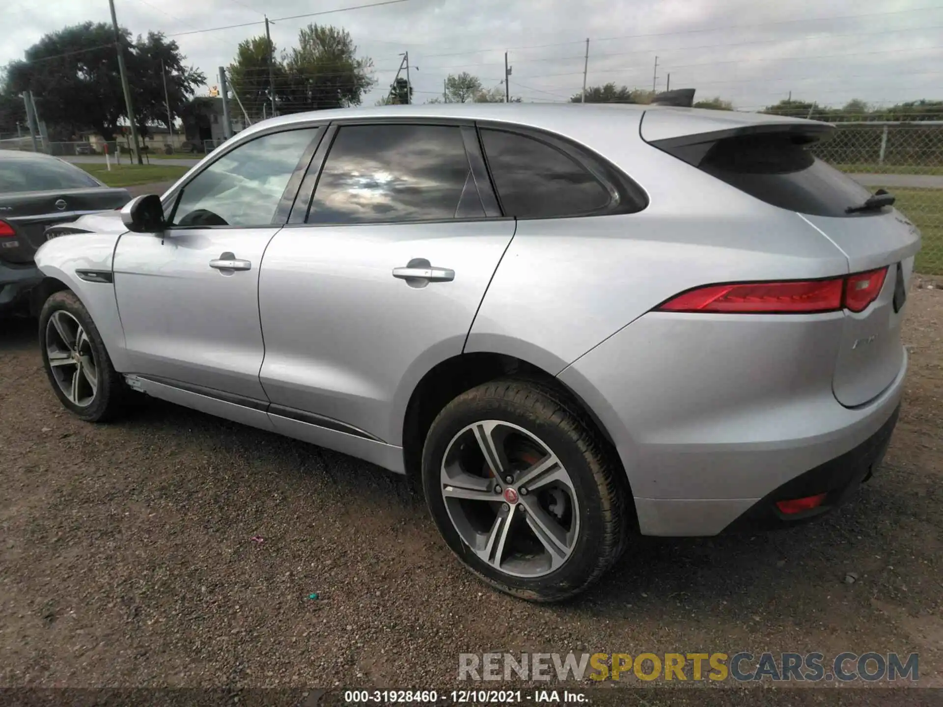 3 Фотография поврежденного автомобиля SADCL2FX7LA632548 JAGUAR F-PACE 2020