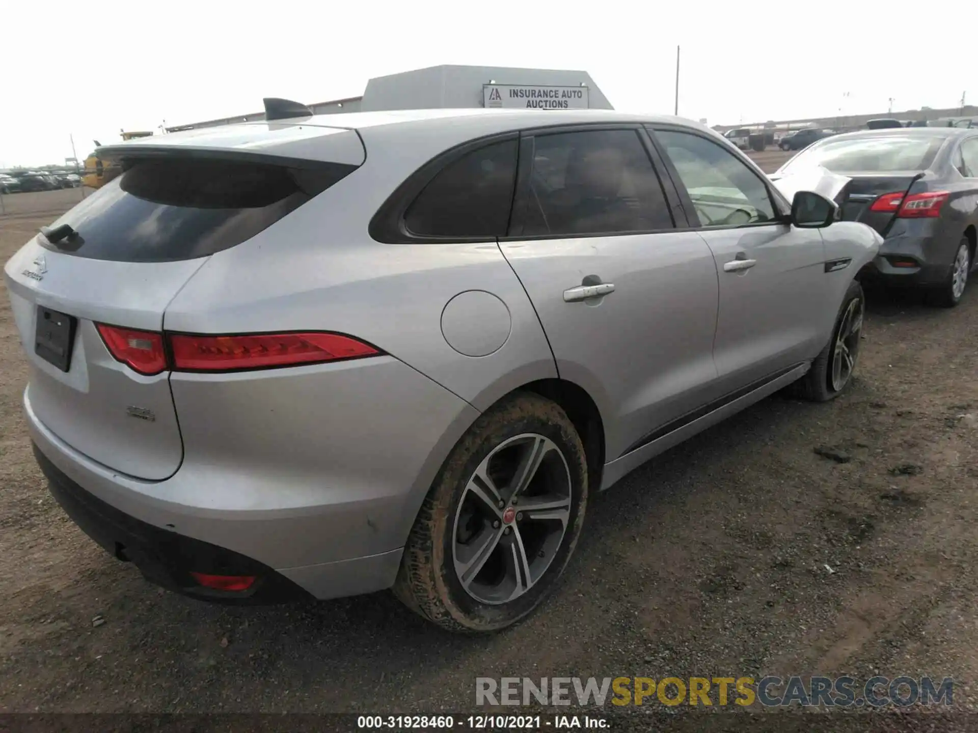 4 Фотография поврежденного автомобиля SADCL2FX7LA632548 JAGUAR F-PACE 2020