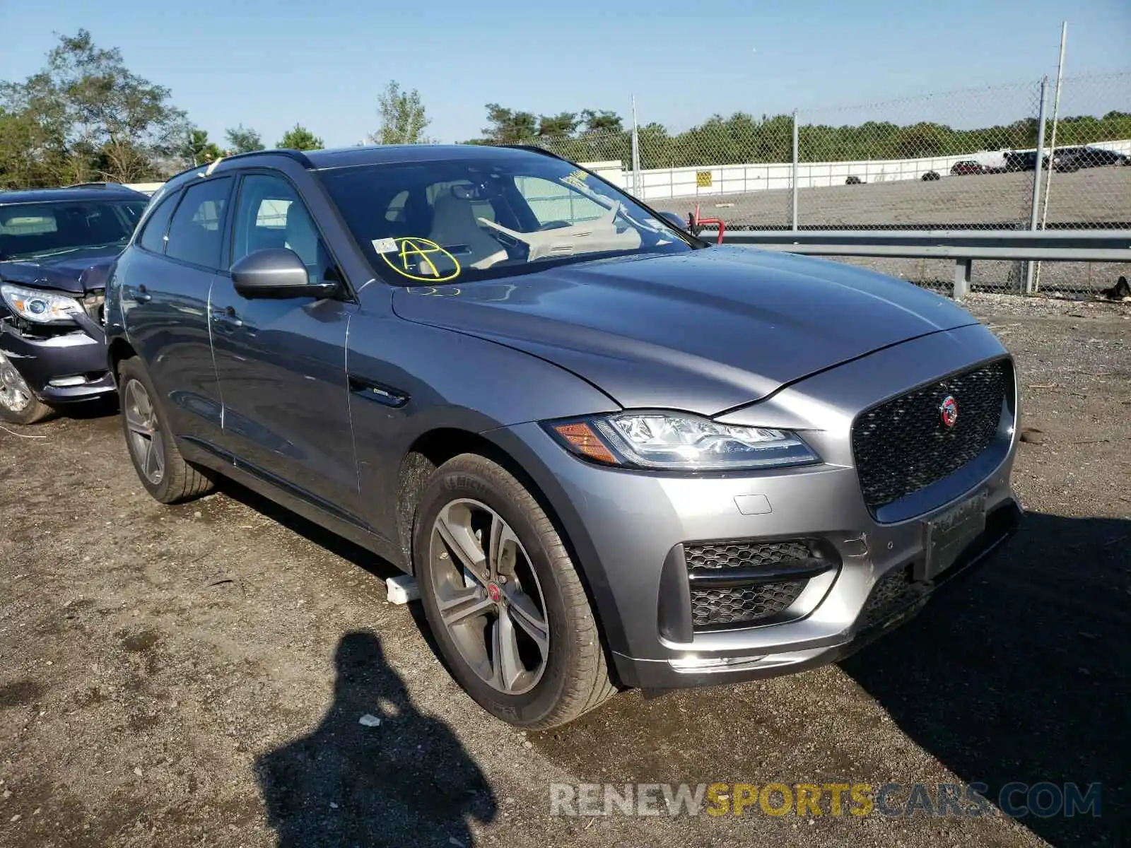 1 Photograph of a damaged car SADCL2FX8LA641310 JAGUAR F-PACE 2020