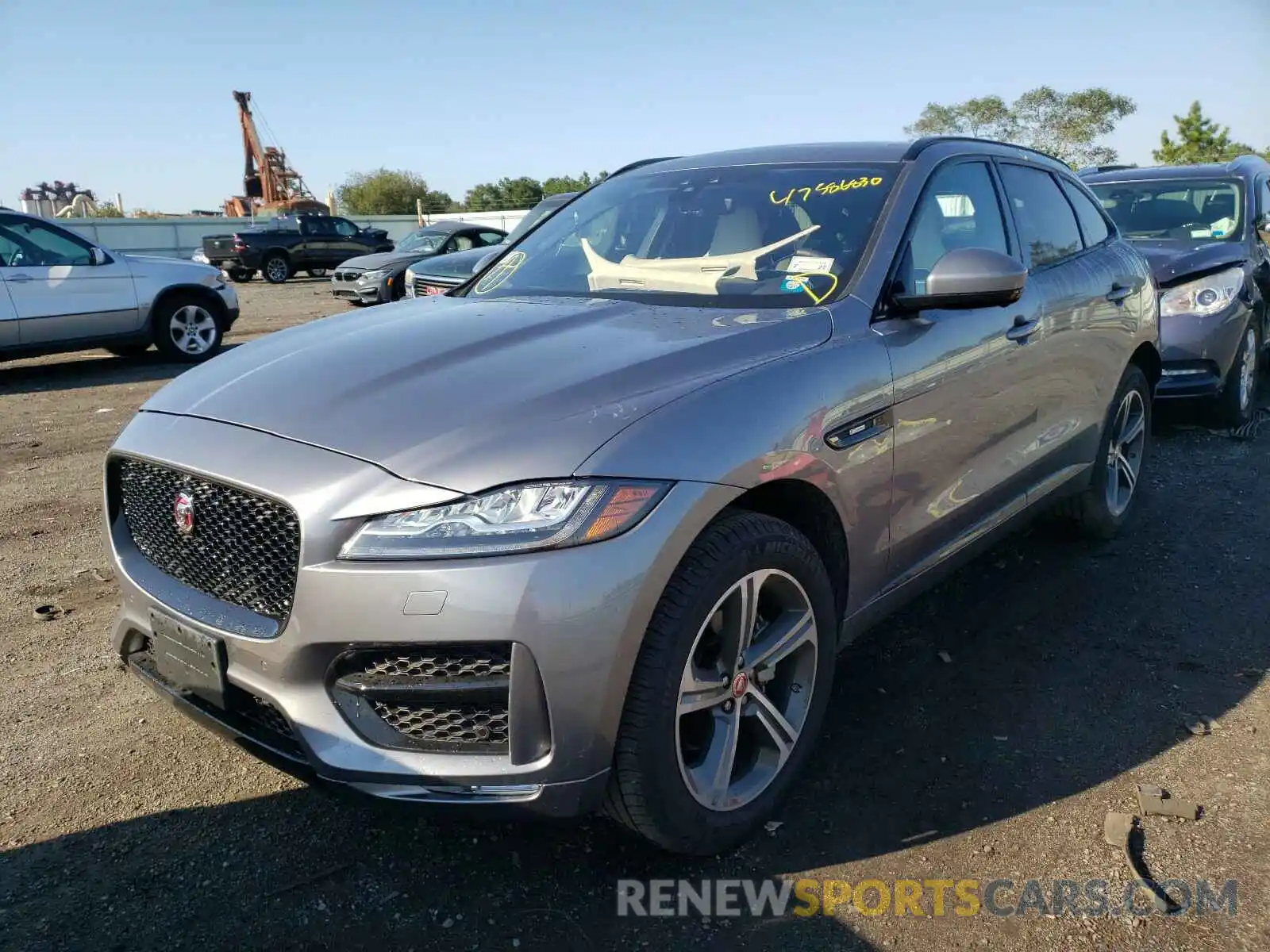 2 Фотография поврежденного автомобиля SADCL2FX8LA641310 JAGUAR F-PACE 2020