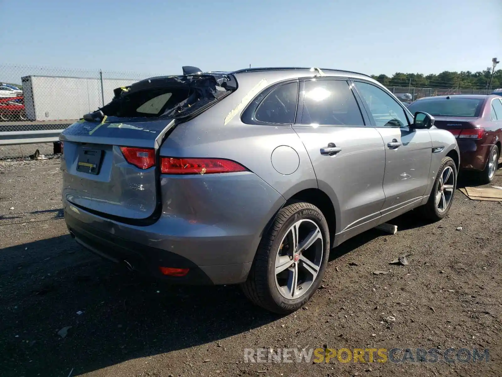 4 Photograph of a damaged car SADCL2FX8LA641310 JAGUAR F-PACE 2020