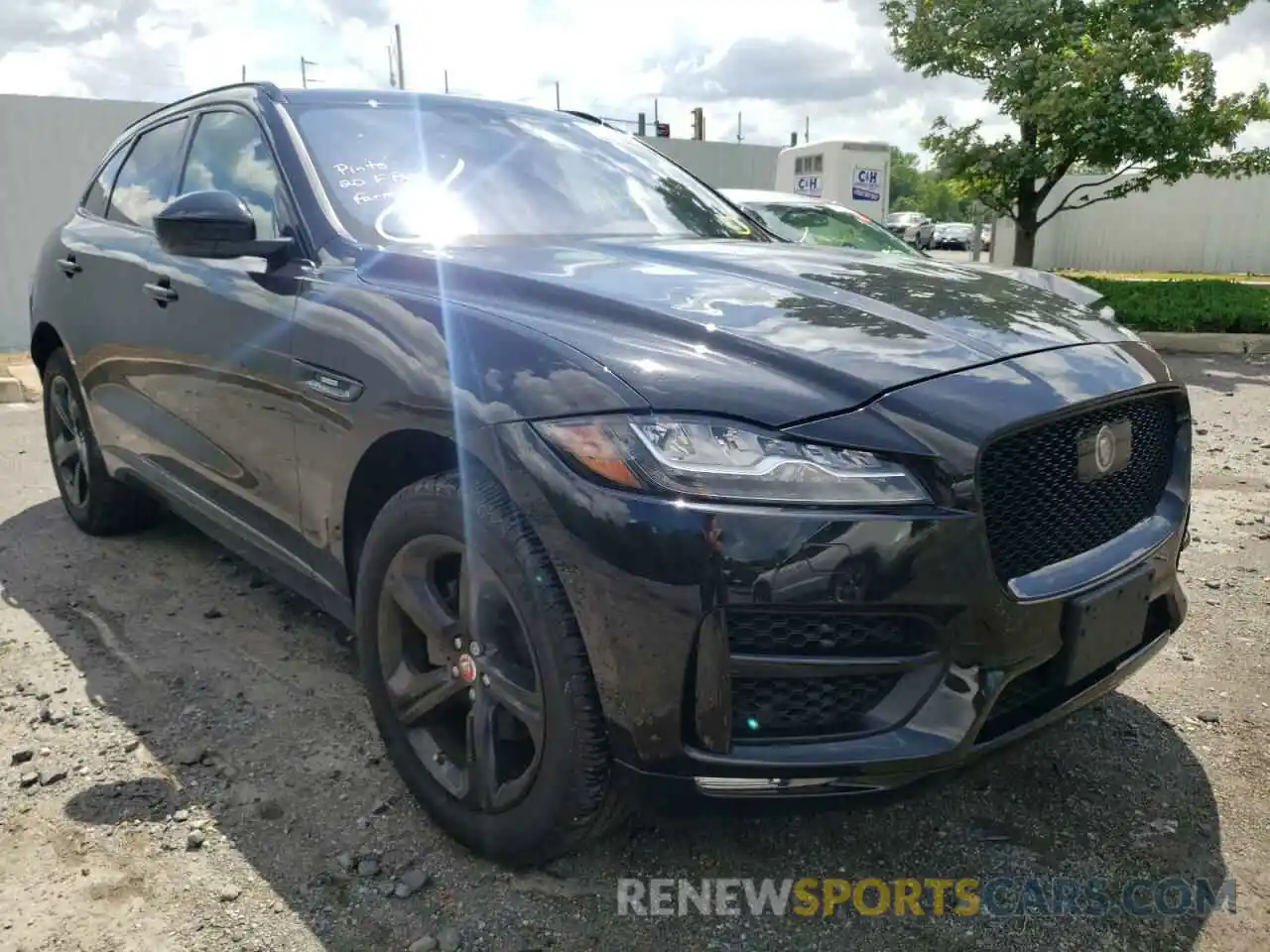 1 Photograph of a damaged car SADCL2FX8LA644322 JAGUAR F-PACE 2020