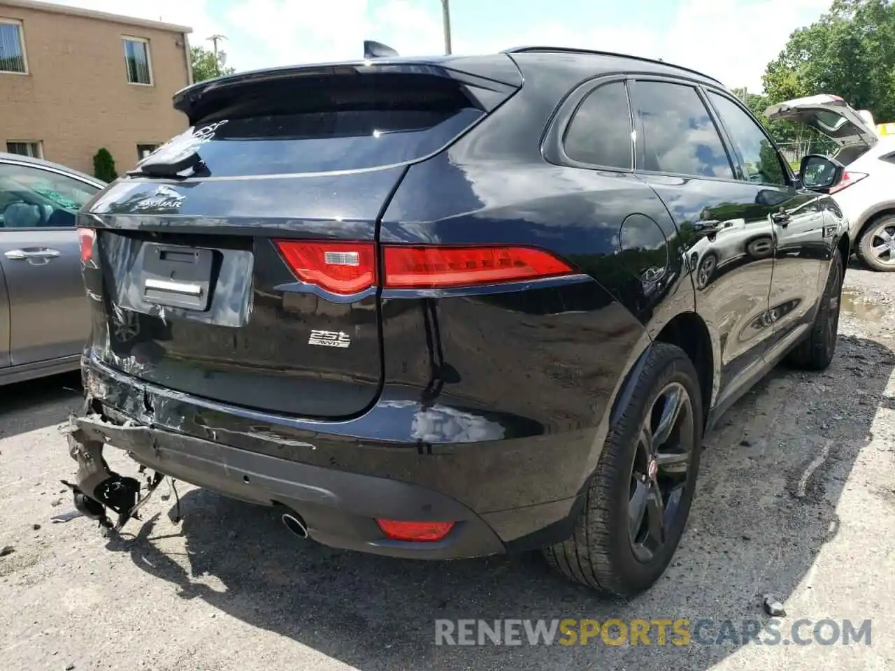 4 Photograph of a damaged car SADCL2FX8LA644322 JAGUAR F-PACE 2020