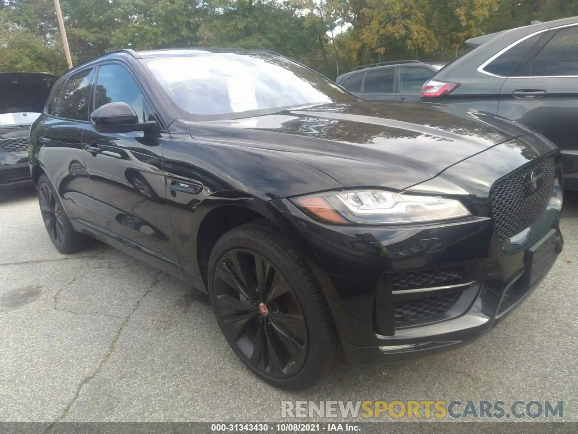 1 Photograph of a damaged car SADCL2GX1LA631622 JAGUAR F-PACE 2020