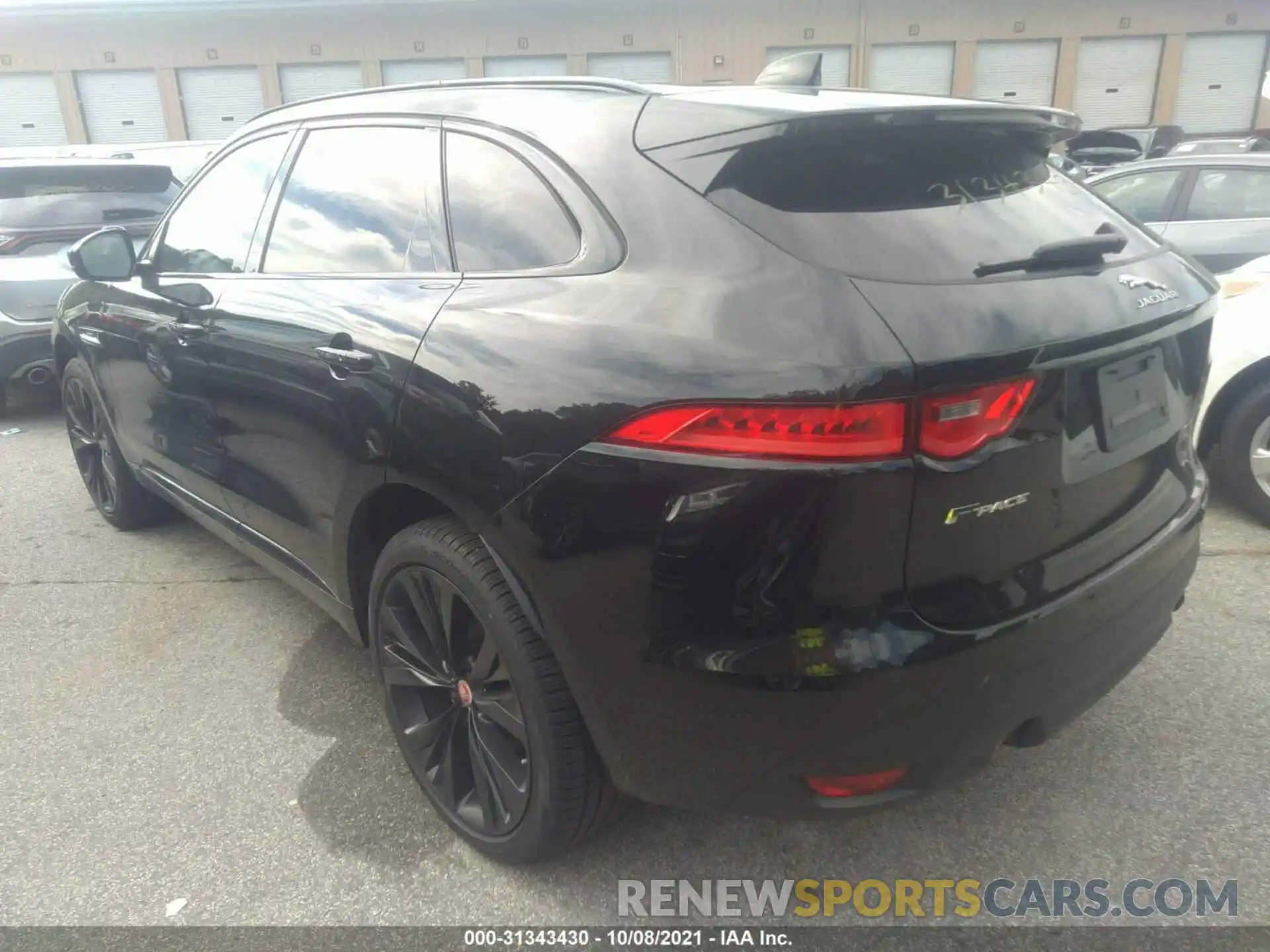 3 Photograph of a damaged car SADCL2GX1LA631622 JAGUAR F-PACE 2020