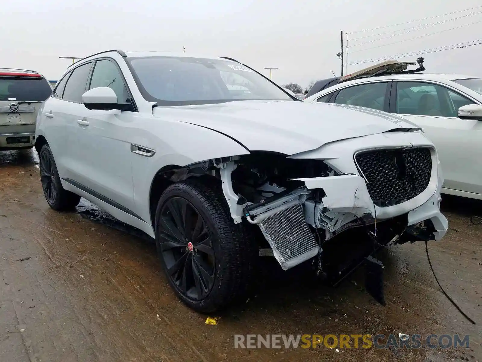 1 Photograph of a damaged car SADCL2GX3LA625160 JAGUAR F-PACE 2020