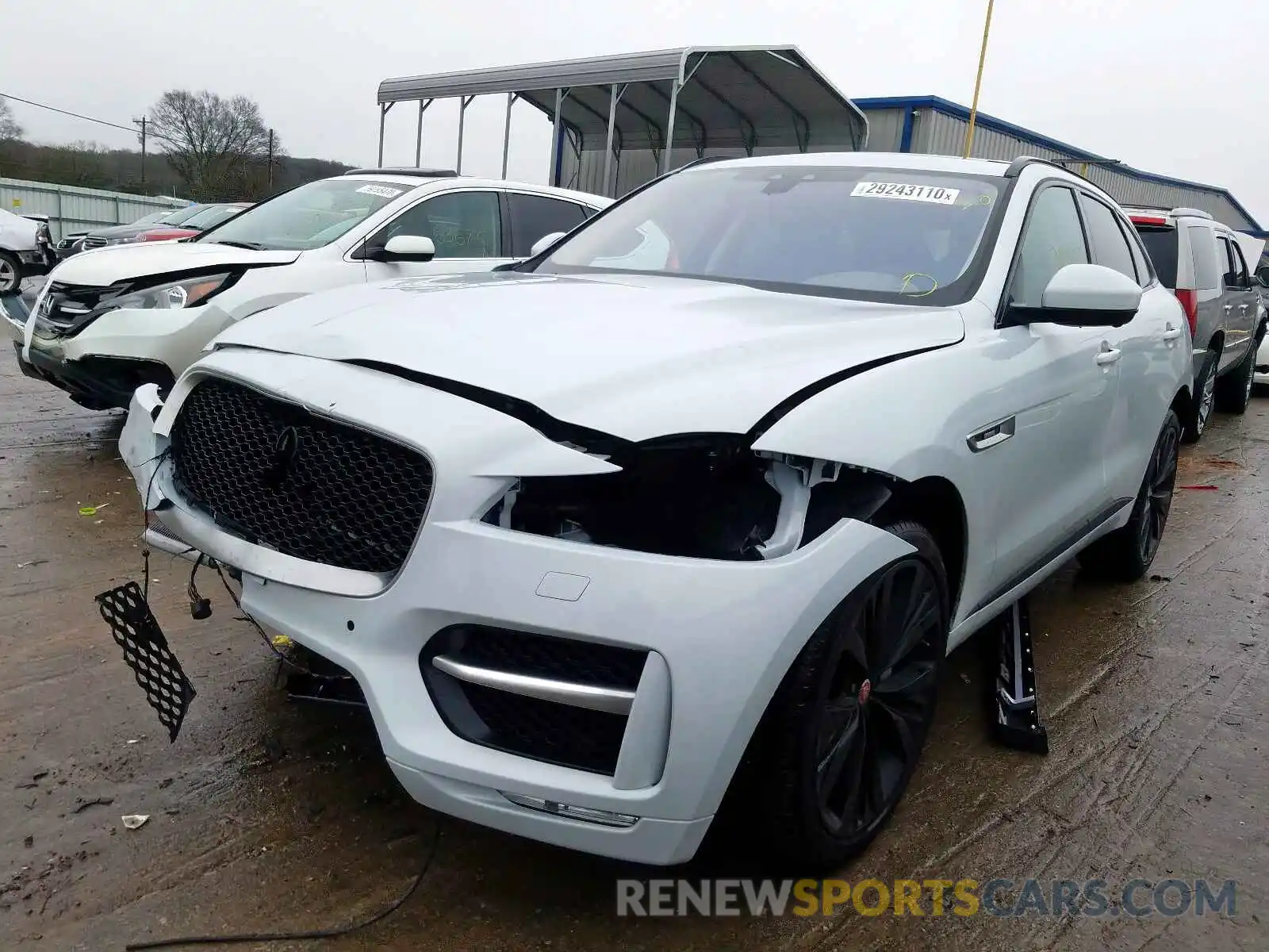 2 Фотография поврежденного автомобиля SADCL2GX3LA625160 JAGUAR F-PACE 2020