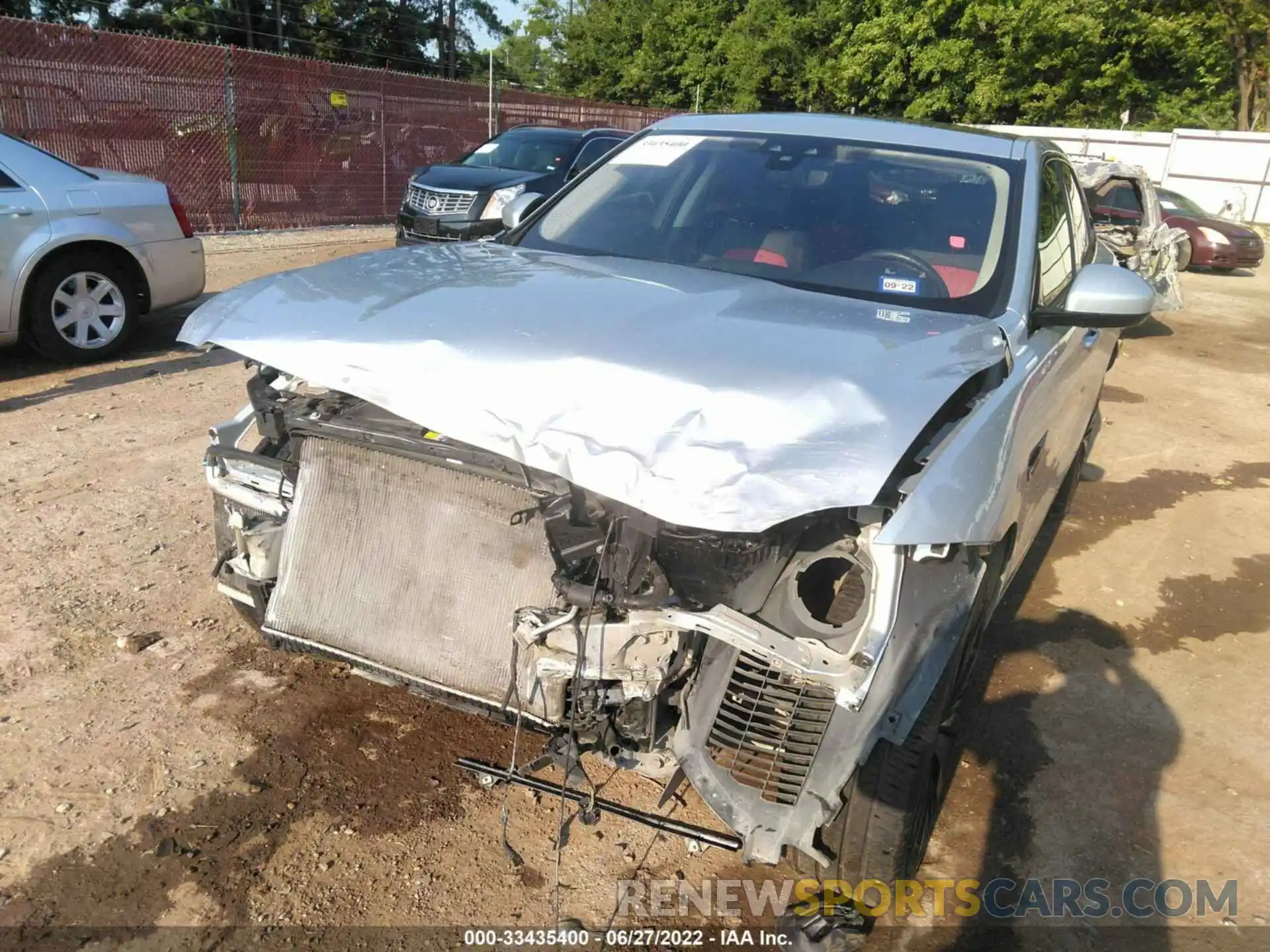 6 Photograph of a damaged car SADCL2GX5LA654787 JAGUAR F-PACE 2020