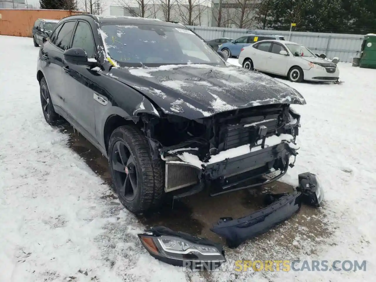 1 Photograph of a damaged car SADCL2GXXLA626466 JAGUAR F-PACE 2020