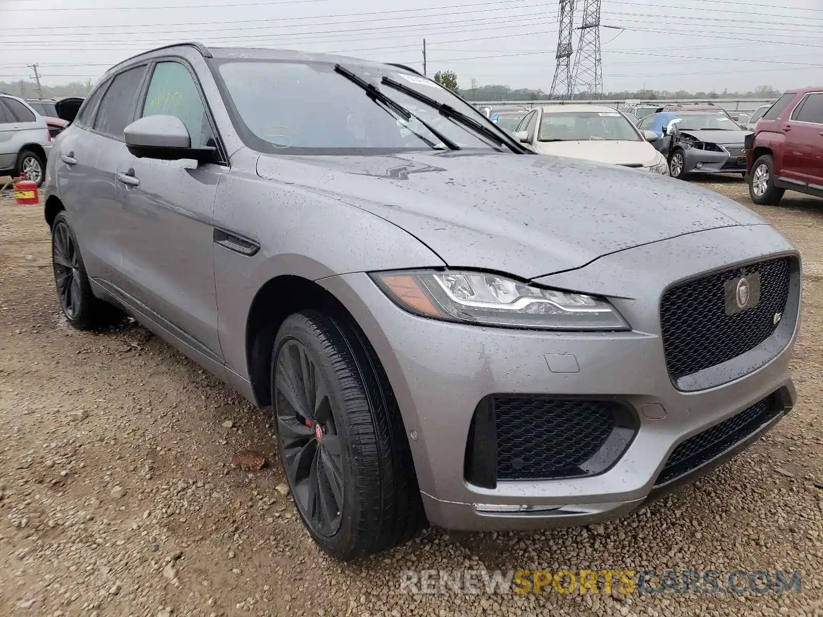 1 Photograph of a damaged car SADCM2FV0LA627980 JAGUAR F-PACE 2020