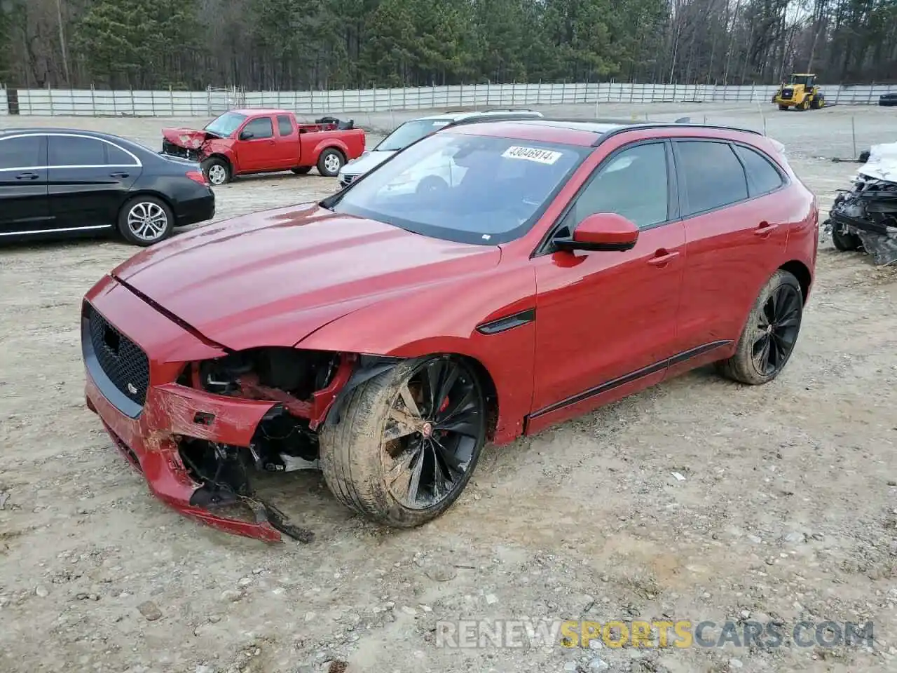 1 Photograph of a damaged car SADCM2FV0LA645430 JAGUAR F-PACE 2020